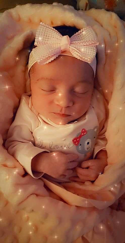 Aubrianna joined the competition — help win amazing prizes! baby, baby_bathing, bathing, birth, cheek, child, childbirth, mouth, person, skin