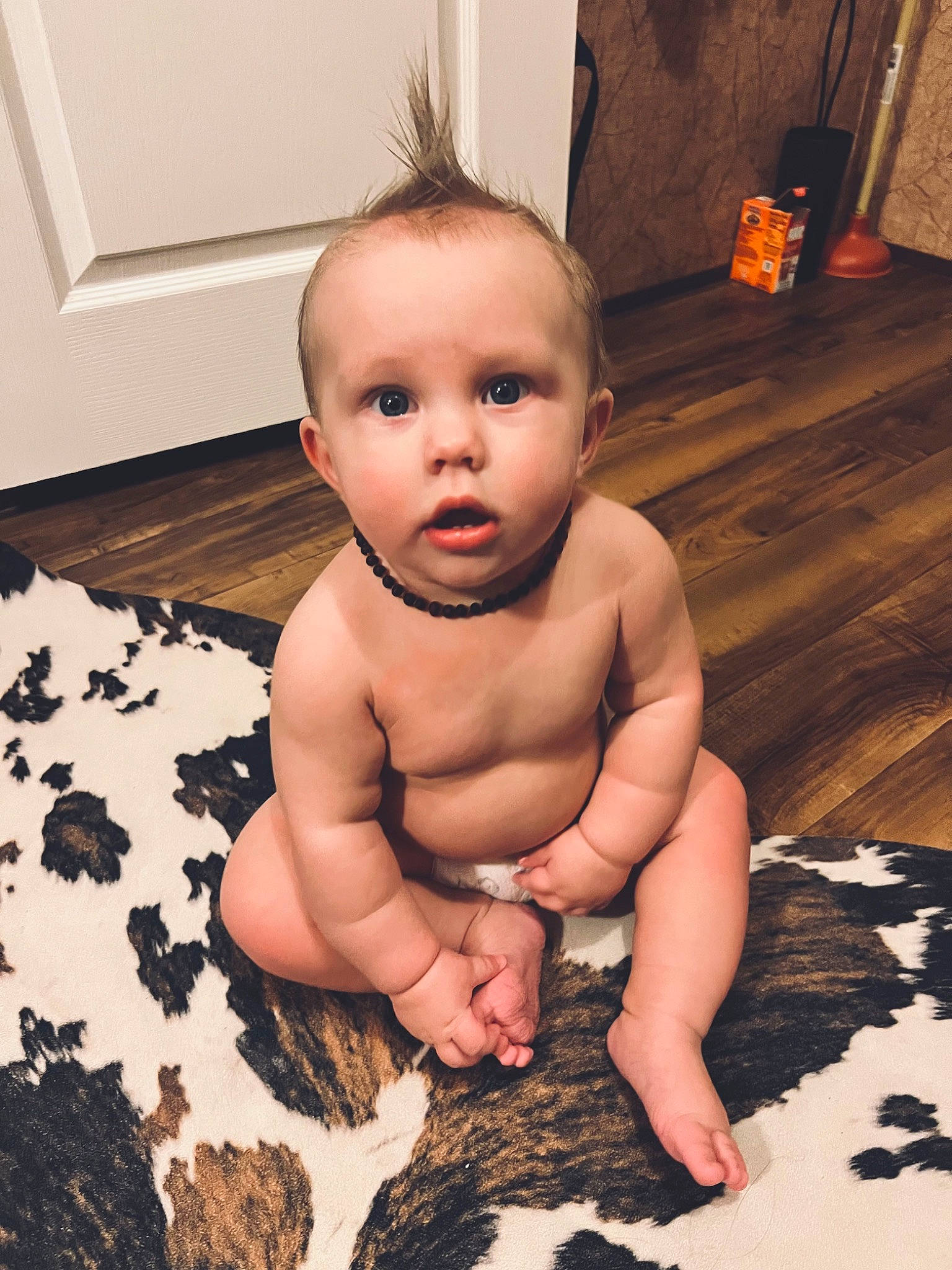 Kash joined the competition — help win amazing prizes! baby, baby_toddler_clothing, cheek, chest, comfort, eye, eyelash, face, finger, floor, flooring, hand, happy, head, human_body, mouth, muscle, person, skin, toddler