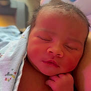 Zamyah joined the competition — help win amazing prizes! baby, blanket, child, closeup, cute, face, hand, healthcare, hospital, indoors, infant, newborn, peaceful, person, portrait, resting, skin, sleeping, soft_light, toddler
