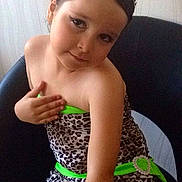 Lena participe au concours pour gagner de l'argent avec cette photo :