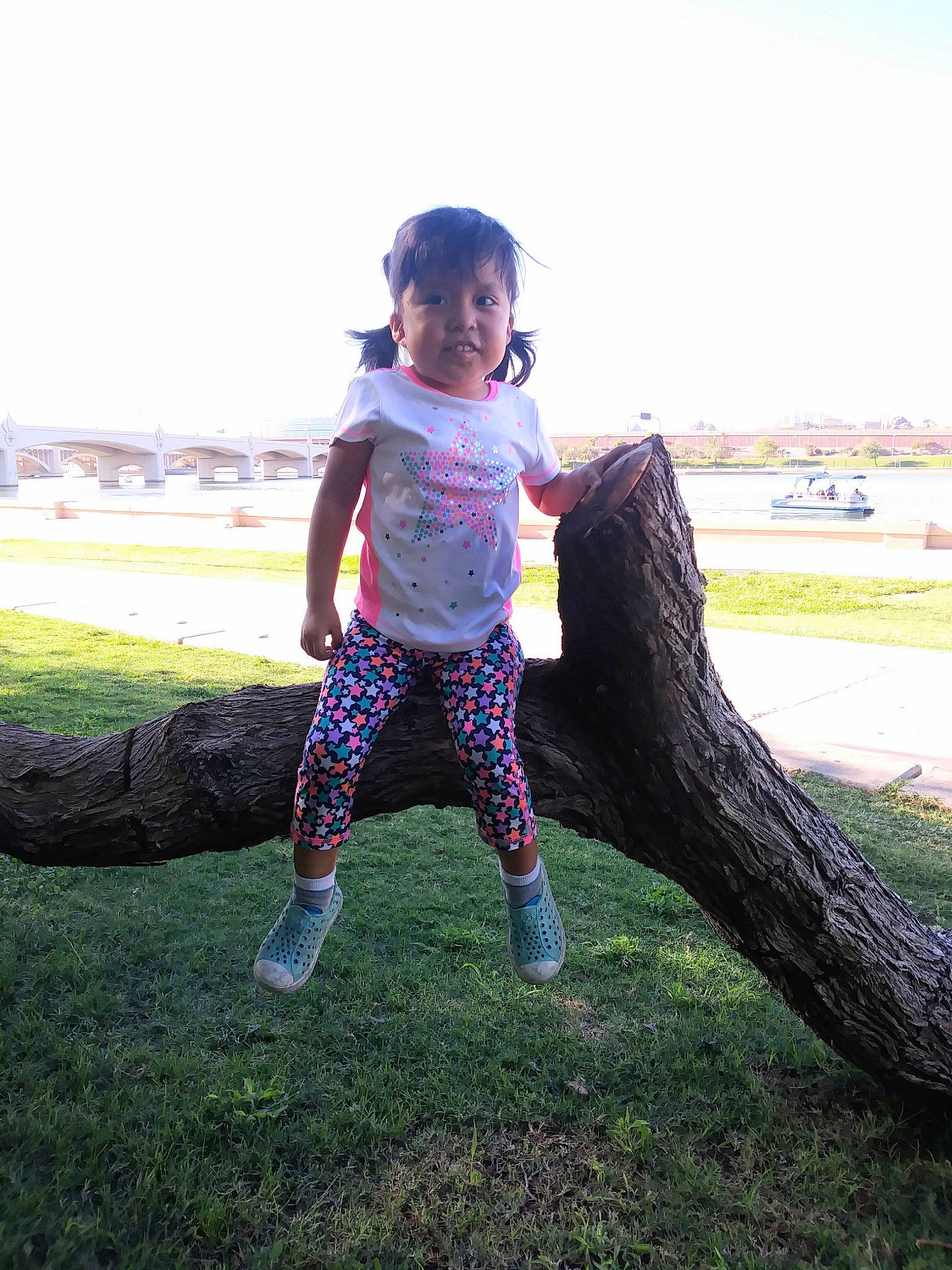 Desna joined the competition — help win amazing prizes! child, fun, girl, grass, leisure, person, plant, play, recreation, shoe, standing, toddler, tree, vacation