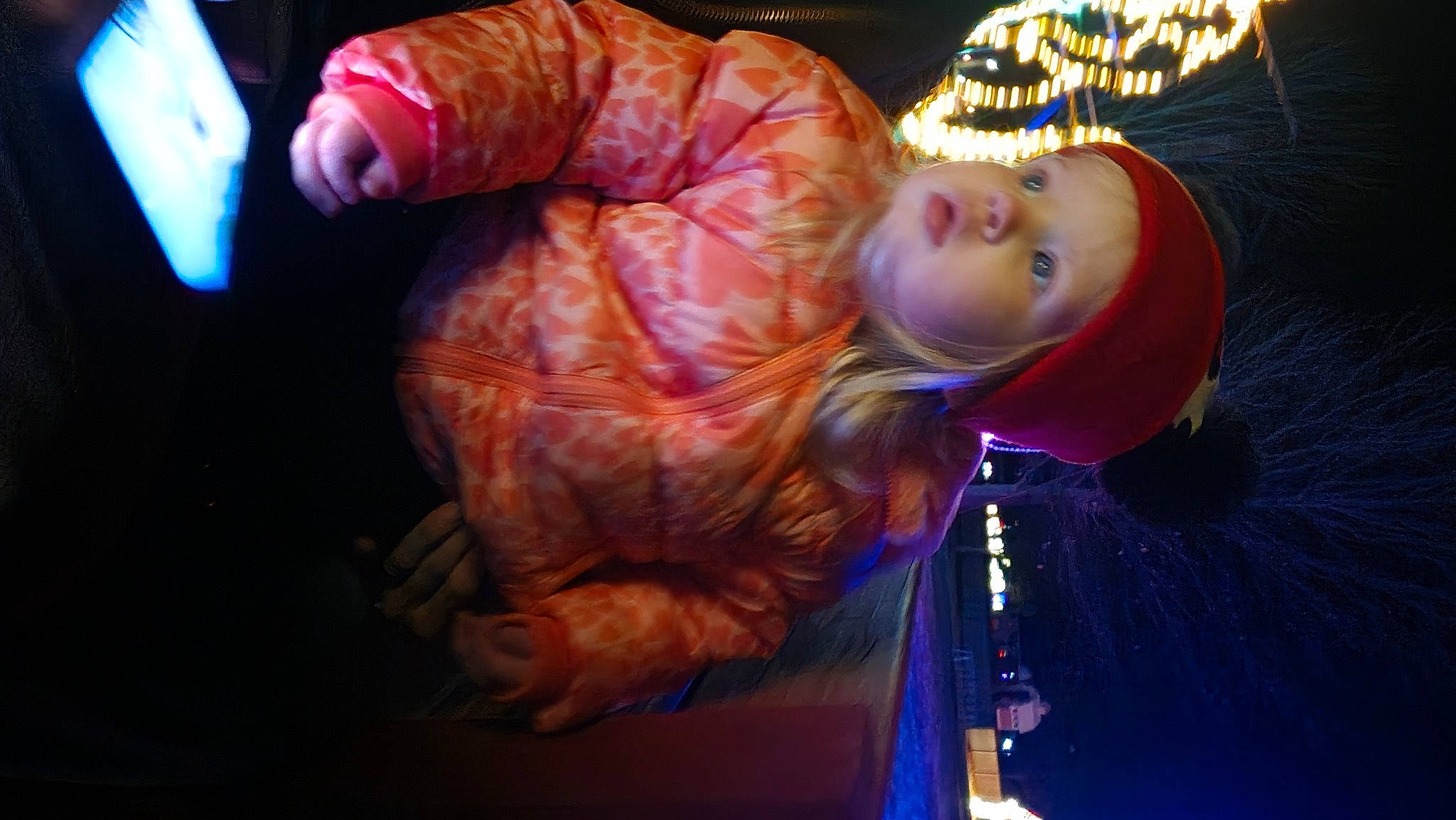 Ava-mae is registered to the contest to win money with this photo: artist, darkness, electric_blue, entertainment, event, flesh, fun, hat, headwear, magenta, night, performance, performance_art, performing_arts, person, public_event, thumb, toddler