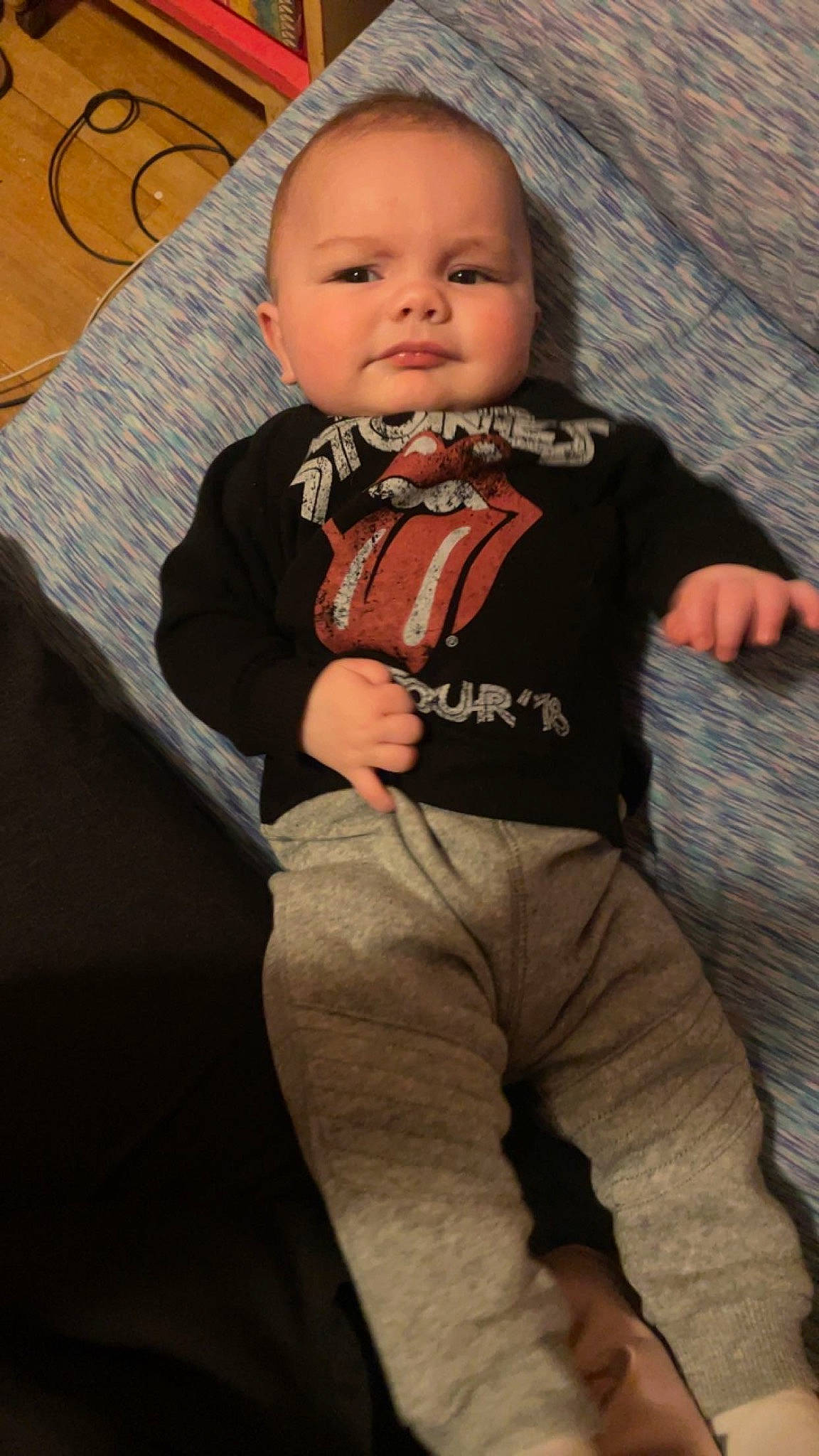 Everett joined the competition — help win amazing prizes! baby, baby_toddler_clothing, cheek, child, chin, collar, comfort, dress_shirt, facial_expression, flash_photography, formal_wear, hairstyle, human_body, leg, pattern, person, sitting, skin, sleeve, toddler