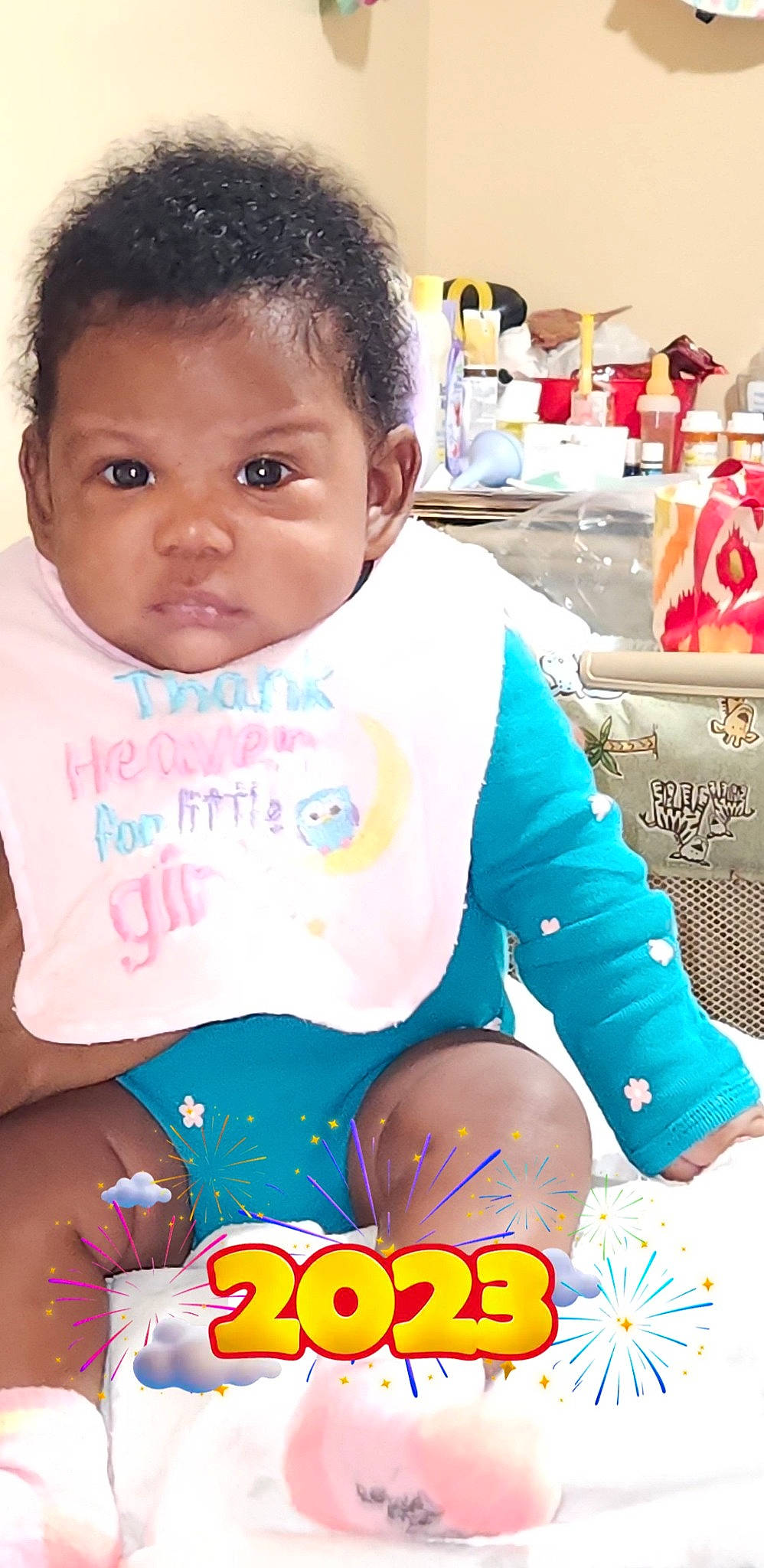 Ivorie joined the competition — help win amazing prizes! baby, baby_products, baby_toddler_clothing, child, fun, happy, jewellery, leisure, logo, magenta, necklace, person, play, portrait_photography, recreation, sitting, skin, sleeve, t_shirt, toddler