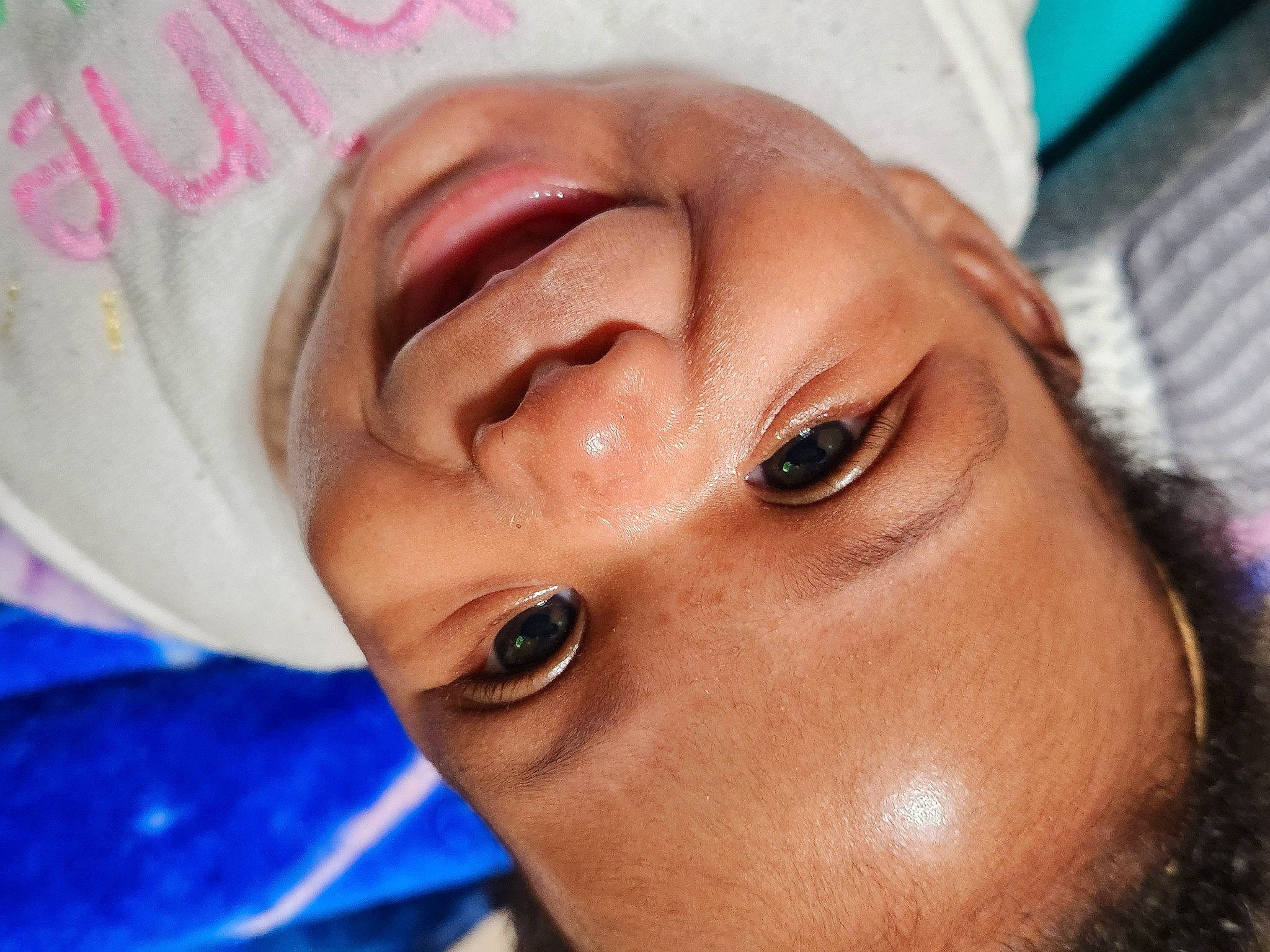 Ivorie joined the competition — help win amazing prizes! bathing, cheek, chest, close_up, ear, eyebrow, eyelash, fun, gesture, happy, iris, lip, mouth, neck, nose, person, selfie, skin, smile, toddler