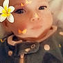 Ashlinn joined the competition — help win amazing prizes! art, child, christmas, christmas_ornament, cut_flowers, doll, eyelash, fashion_accessory, fictional_character, flower, flowering_plant, frangipani, happy, holiday, illustration, interior_design, narcissus, ornament, petal, toy