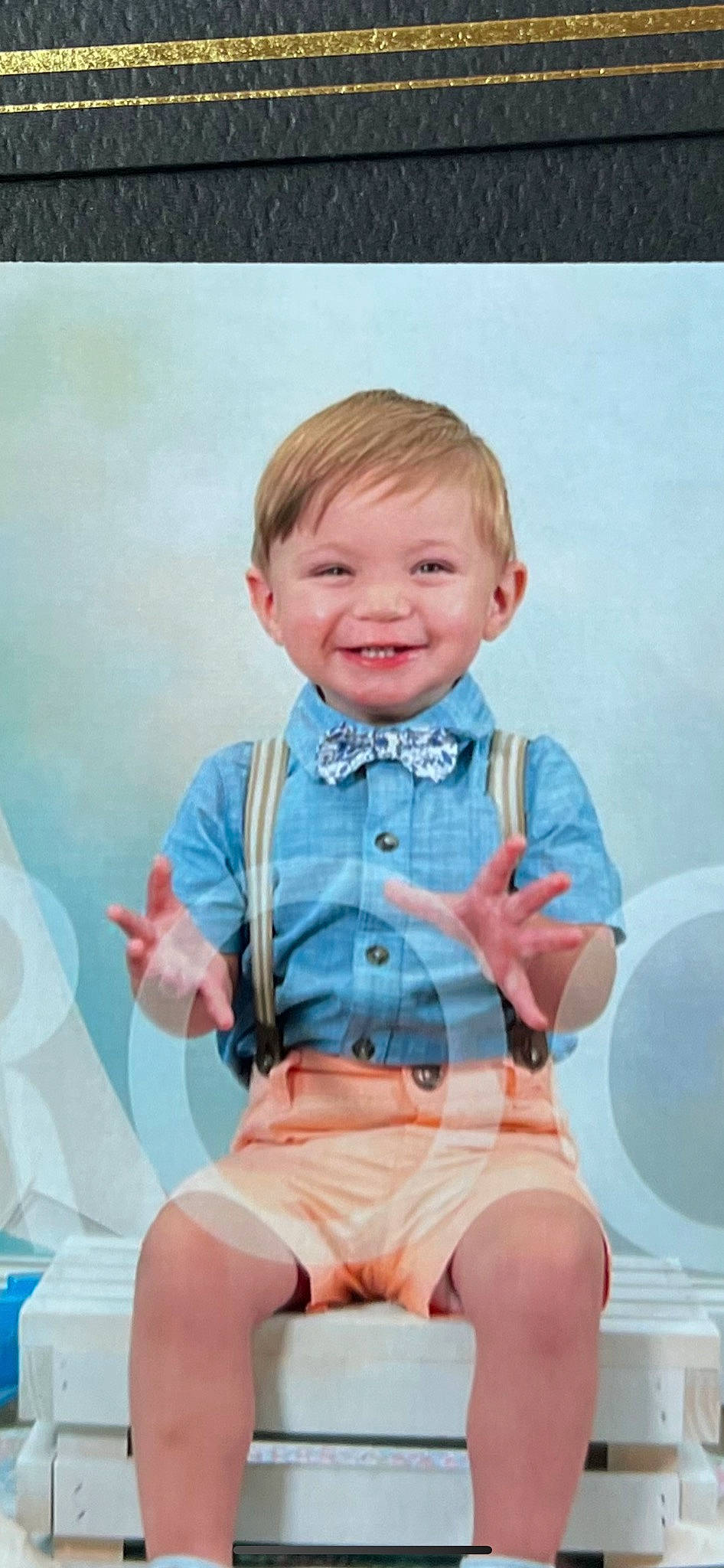 Brentley joined the competition — help win amazing prizes! arm, baby_toddler_clothing, cheek, denim, dress_shirt, electric_blue, eye, face, fun, happy, jeans, joy, leisure, person, shorts, shoulder, skin, sleeve, smile, t_shirt