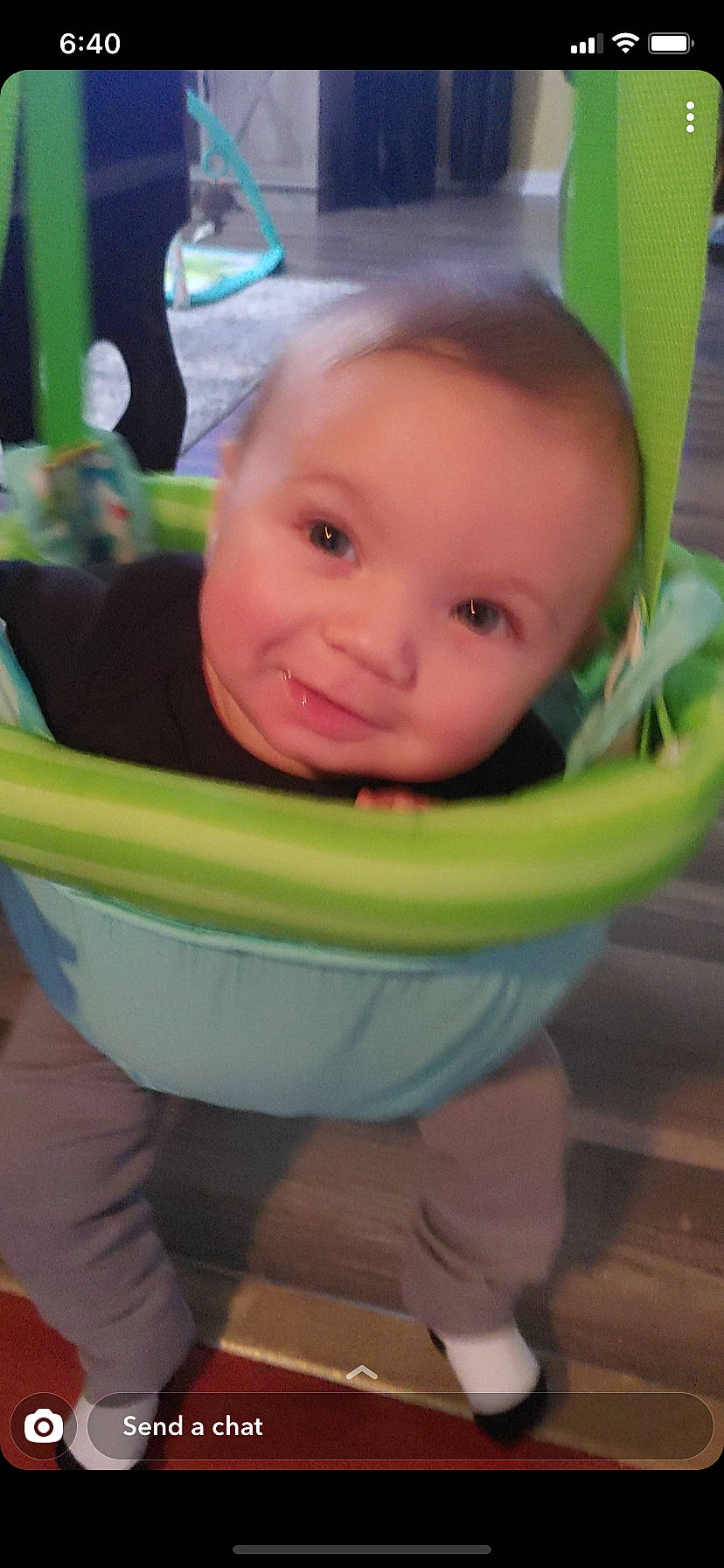 Brentley is registered to the contest to win money with this photo: baby, baby_products, baby_safety, baby_toddler_clothing, bib, cheek, child, eye, fun, grass, happy, iris, leisure, nose, person, play, portrait_photography, room, sitting, smile