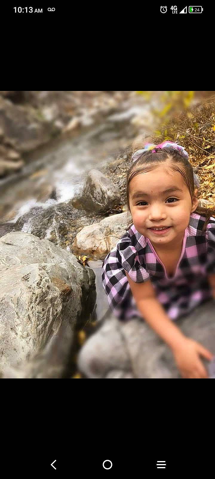 Zhavia is registered to the contest to win money with this photo: child, eye, face, fawn, flash_photography, forest, fun, grass, happy, head, iris, joy, leaf, leisure, people_in_nature, person, plant, recreation, smile, toddler