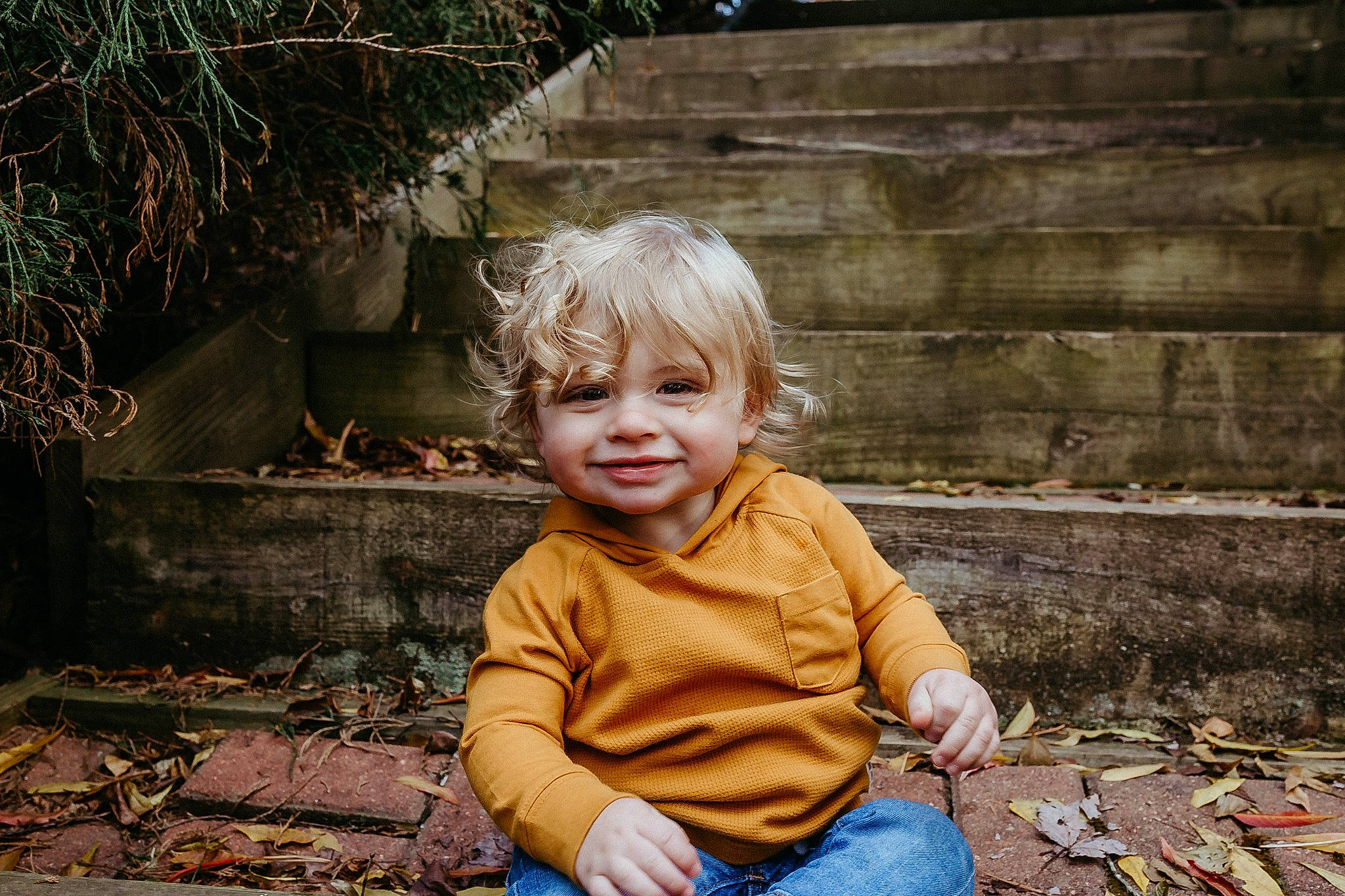 Trenton joined the competition — help win amazing prizes! child, eye, fun, garden, grass, happy, joy, landscape, leaf, people_in_nature, person, plant, portrait_photography, rock, sitting, smile, soil, spring, toddler, tree