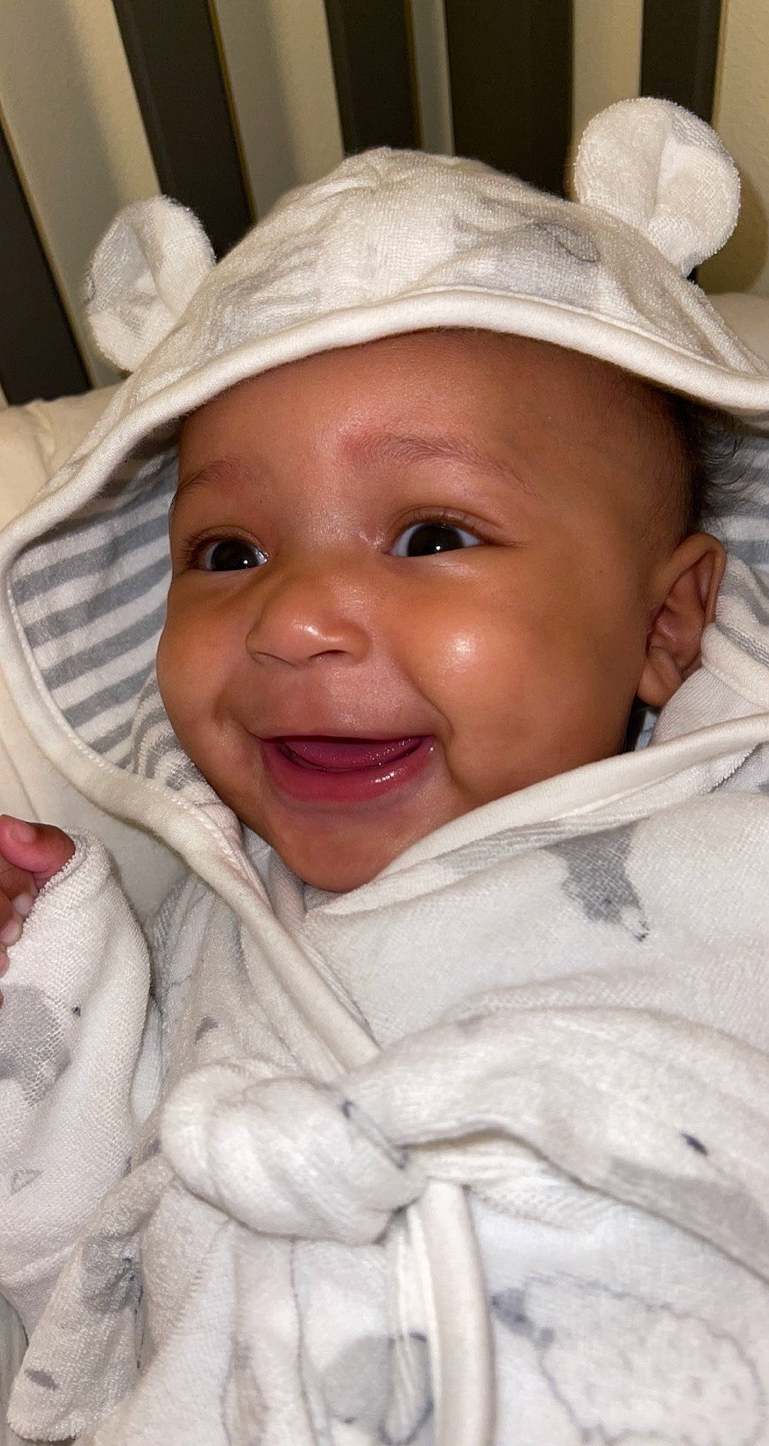 Darius joined the competition — help win amazing prizes! baby, cheek, chin, eye, eyebrow, face, facial_expression, gesture, happy, hat, headgear, headwear, human_body, iris, joy, lip, mammal, mouth, nose, organ