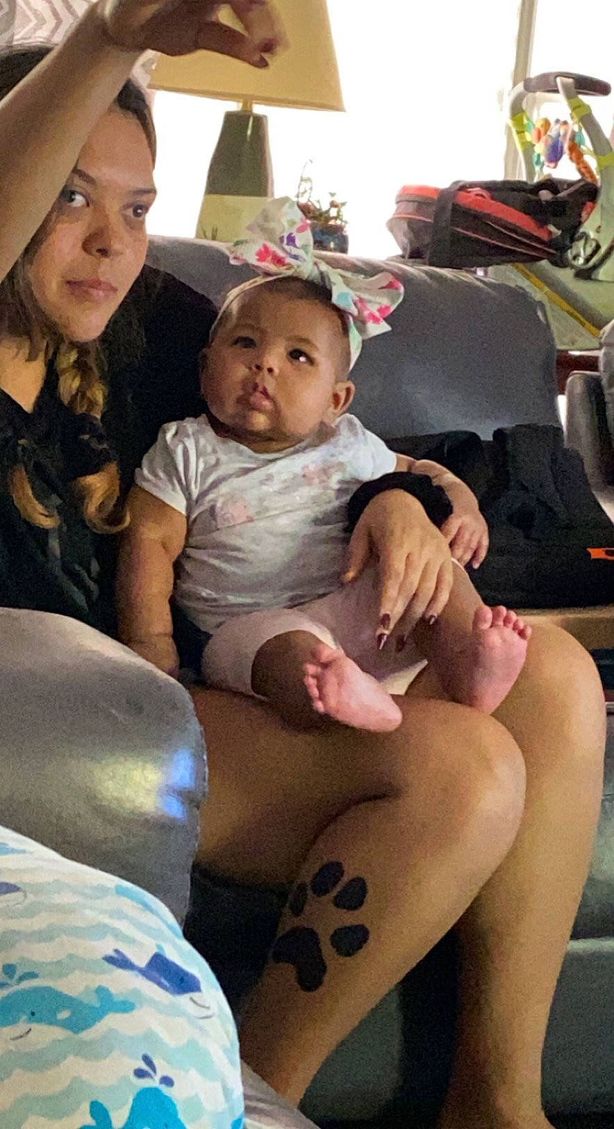 Izema joined the competition — help win amazing prizes! baby, child, comfort, eye, face, fun, hand, happy, headgear, human, human_body, human_leg, knee, lap, leg, mouth, person, skin, snapshot, thigh