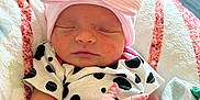 Mayslee joined the competition — help win amazing prizes! animal, baby, bed, bird, blanket, bonnet, cap, clothing, cushion, face, furniture, hat, head, newborn, person, photography, portrait, quilt, sleeping, towel