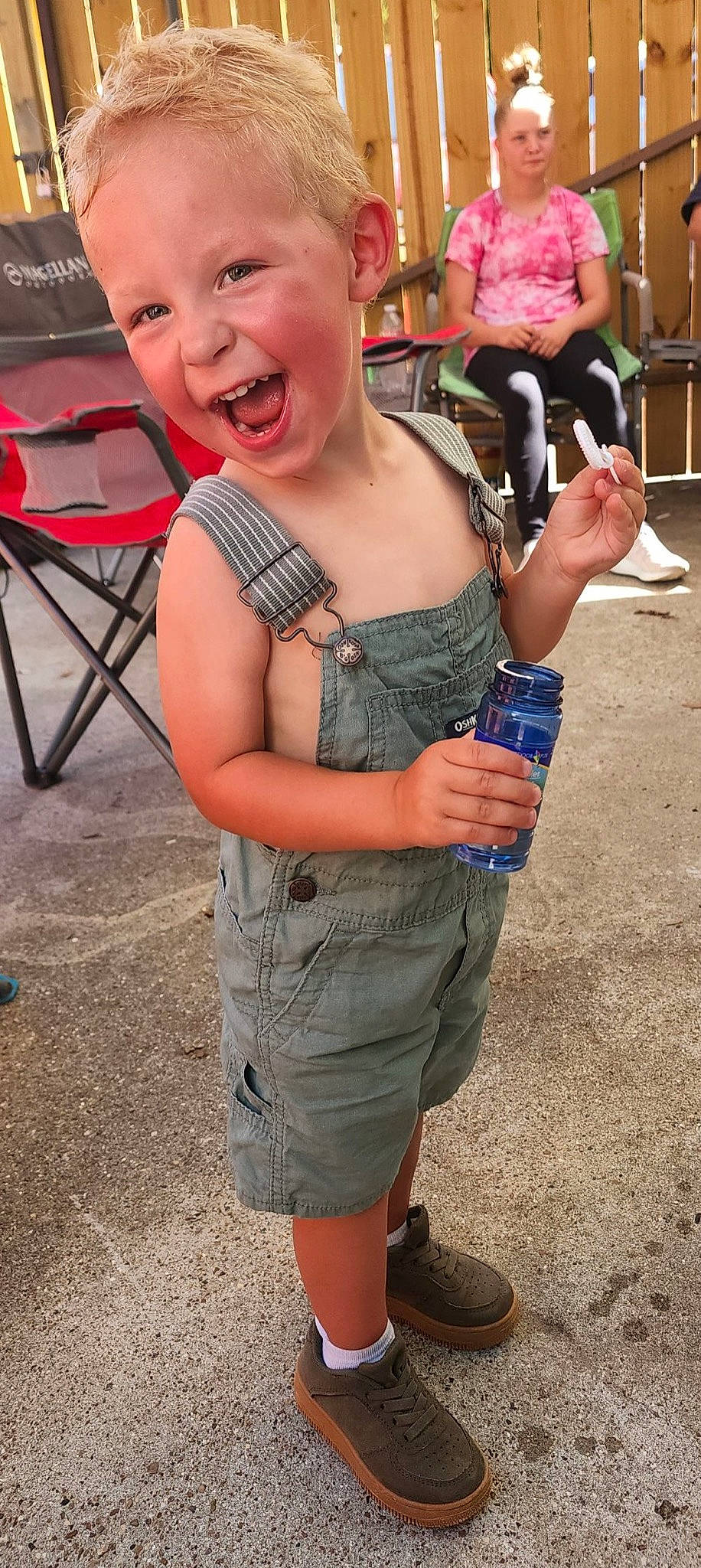 Edouard James joined the competition — help win amazing prizes! baby, chair, child, drink, drinking, eyewear, fun, hairstyle, happy, headwear, human_leg, leisure, person, recreation, skin, smile, snapshot, street_fashion, summer, t_shirt