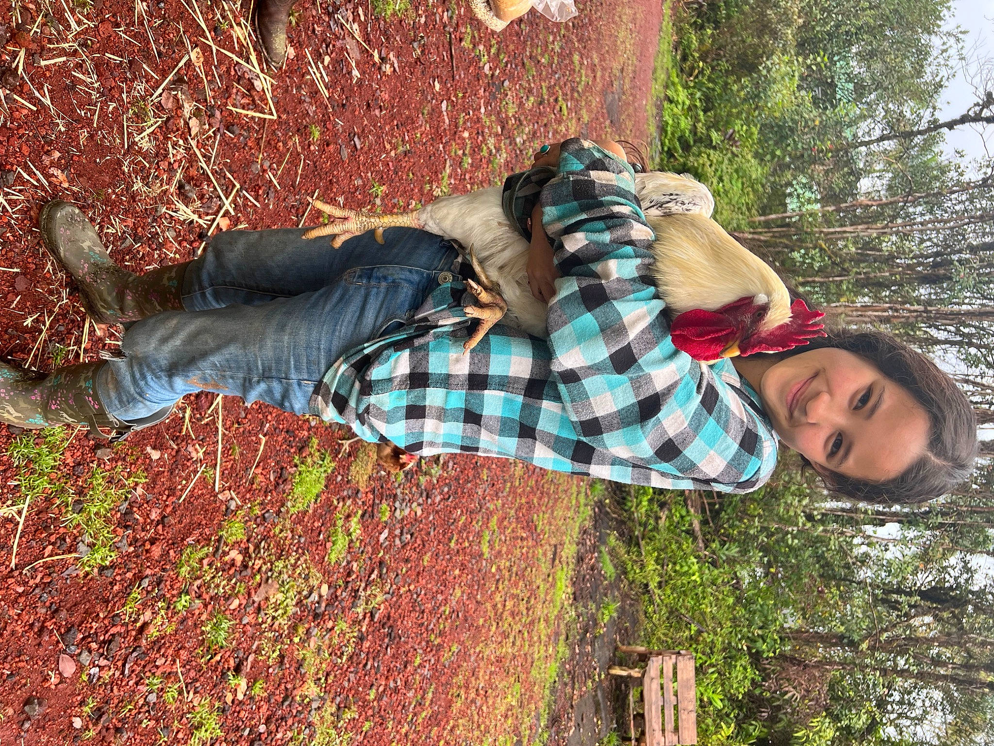 Nohealani joined the competition — help win amazing prizes! adaptation, botany, fun, grass, happy, human_leg, joy, leaf, leisure, nature, pattern, people_in_nature, person, plaid, plant, soil, spring, tartan, tree, trunk