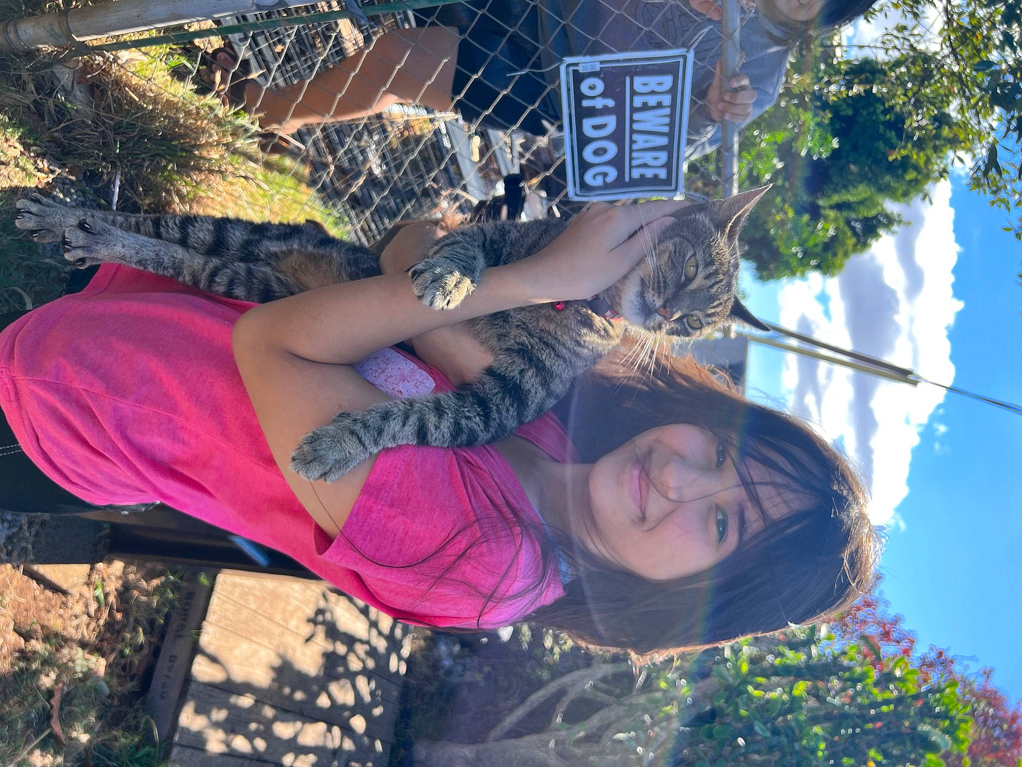 Nohealani is registered to the contest to win money with this photo: adaptation, botany, branch, cool, electric_blue, fun, grass, happy, human_leg, joy, leisure, magenta, nature, organism, people_in_nature, person, plant, soil, sunlight, tints_and_shades