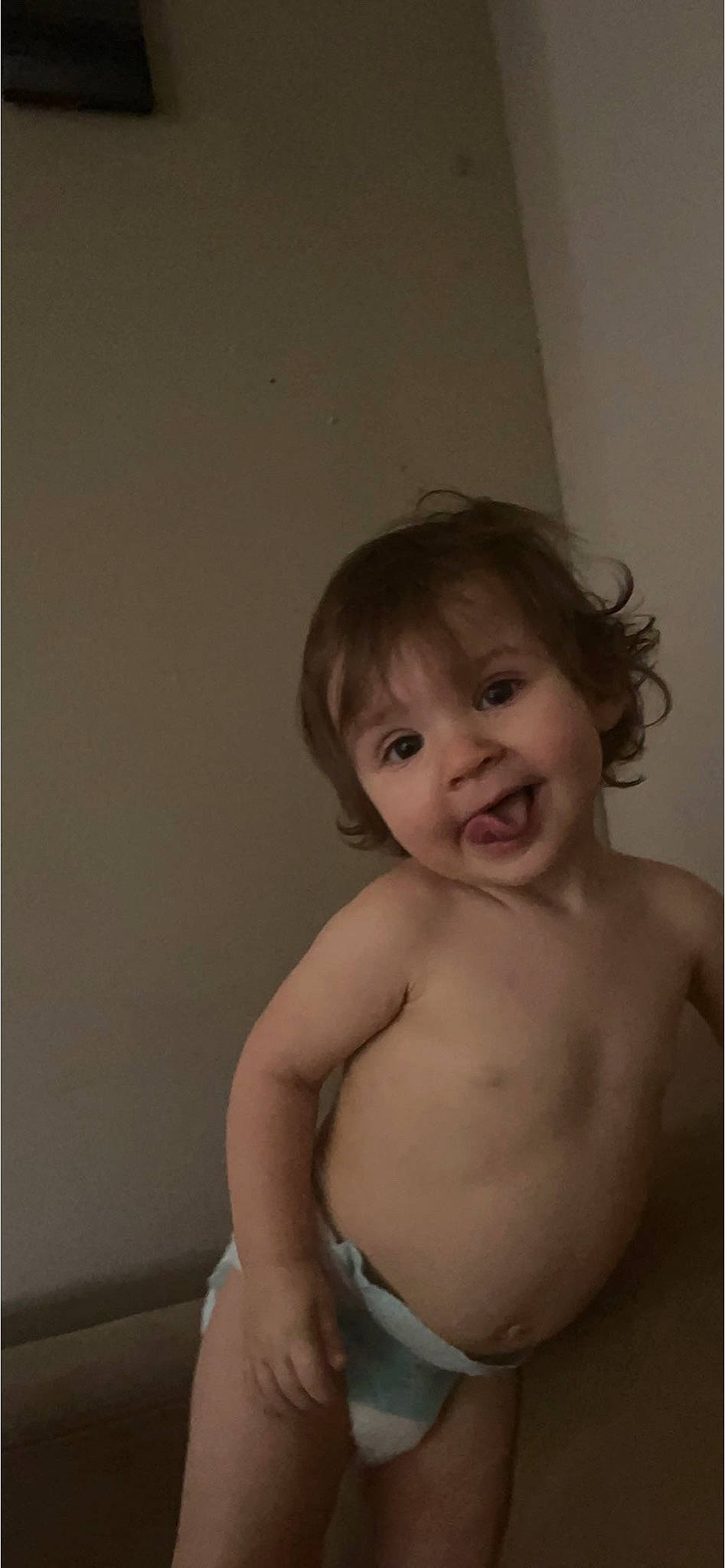 Kennedy is registered to the contest to win money with this photo: brown_hair, cheek, chest, child, elbow, eyelash, face, flash_photography, gesture, happy, iris, jaw, joy, lip, neck, no_expression, nose, person, smile, stomach