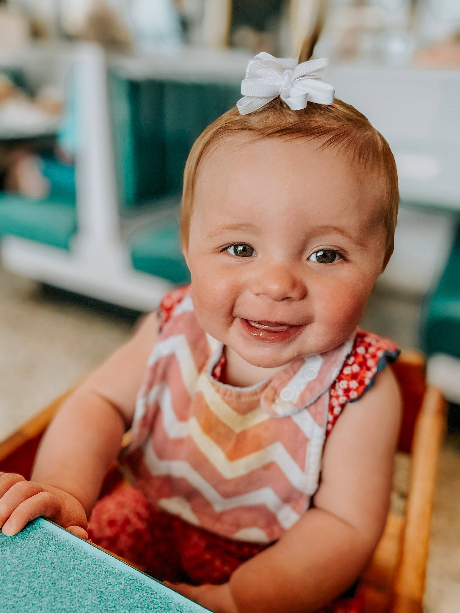 Savannah joined the competition — help win amazing prizes! baby, baby_toddler_clothing, blond, cheek, child, eye, face, facial_expression, flash_photography, fun, grass, happy, iris, joy, leisure, person, recreation, skin, smile, summer