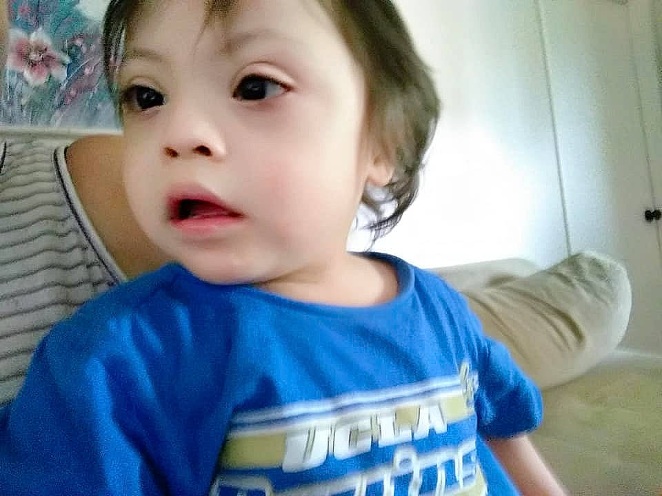 Gilbert is registered to the contest to win money with this photo: baby, cheek, child, chin, cool, ear, eye, face, facial_expression, forehead, hair, head, jaw, lip, mouth, nose, organ, person, skin, smile