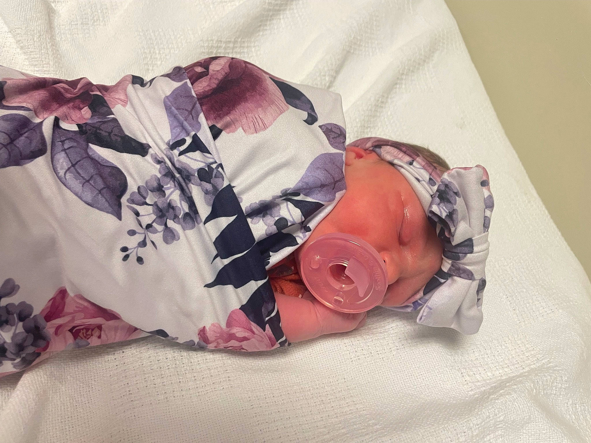 Maliyah joined the competition — help win amazing prizes! baby, baby_products, baby_toddler_clothing, carmine, collar, embellishment, fashion_accessory, font, hair_accessory, linens, pattern, peach, person, petal, pink, plant, rose, rose_family, rose_order, sleeve