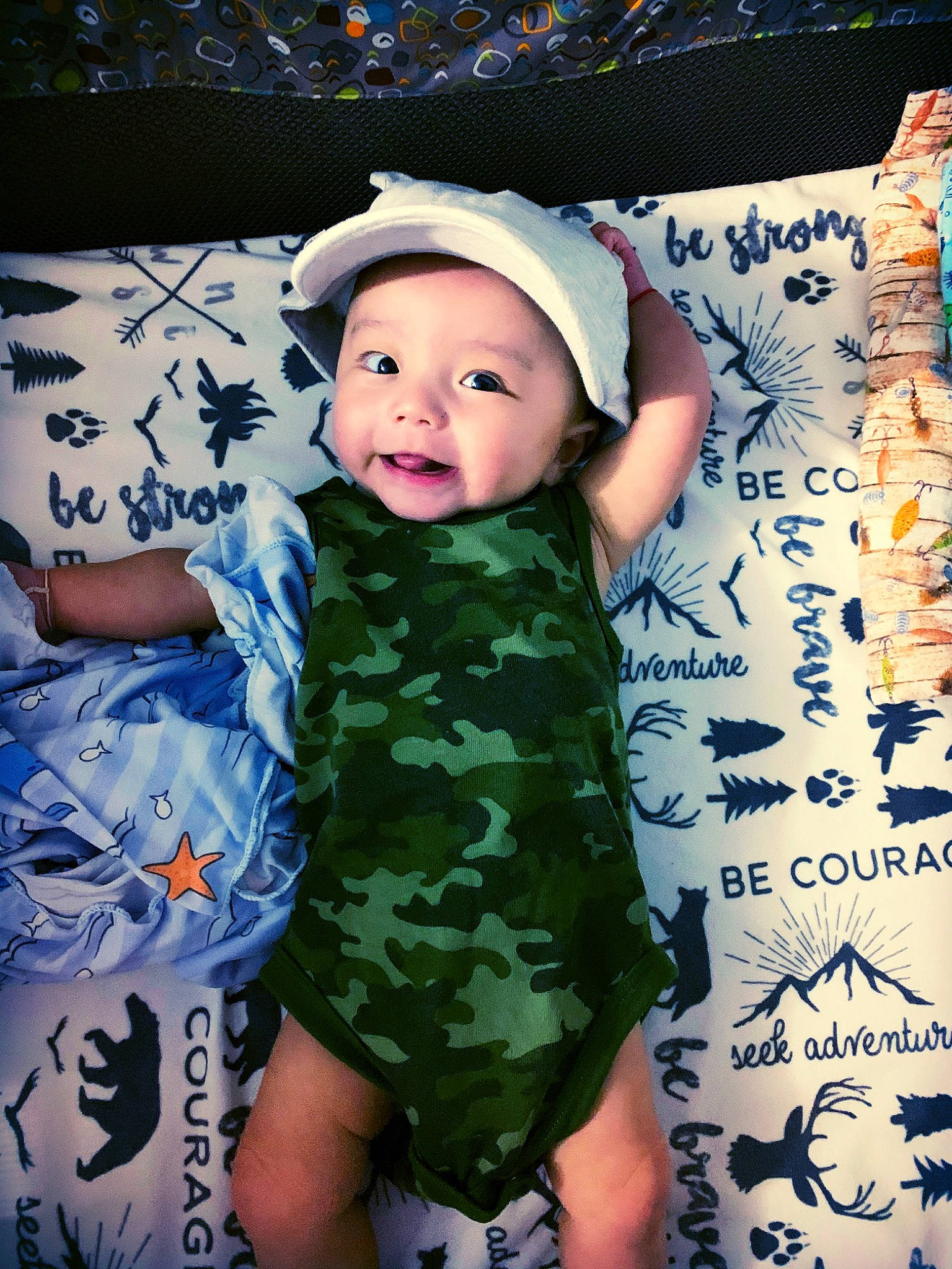 Adrian joined the competition — help win amazing prizes! baby, baby_toddler_clothing, child, design, headgear, headwear, pattern, person, skin, sleeve, toddler, world