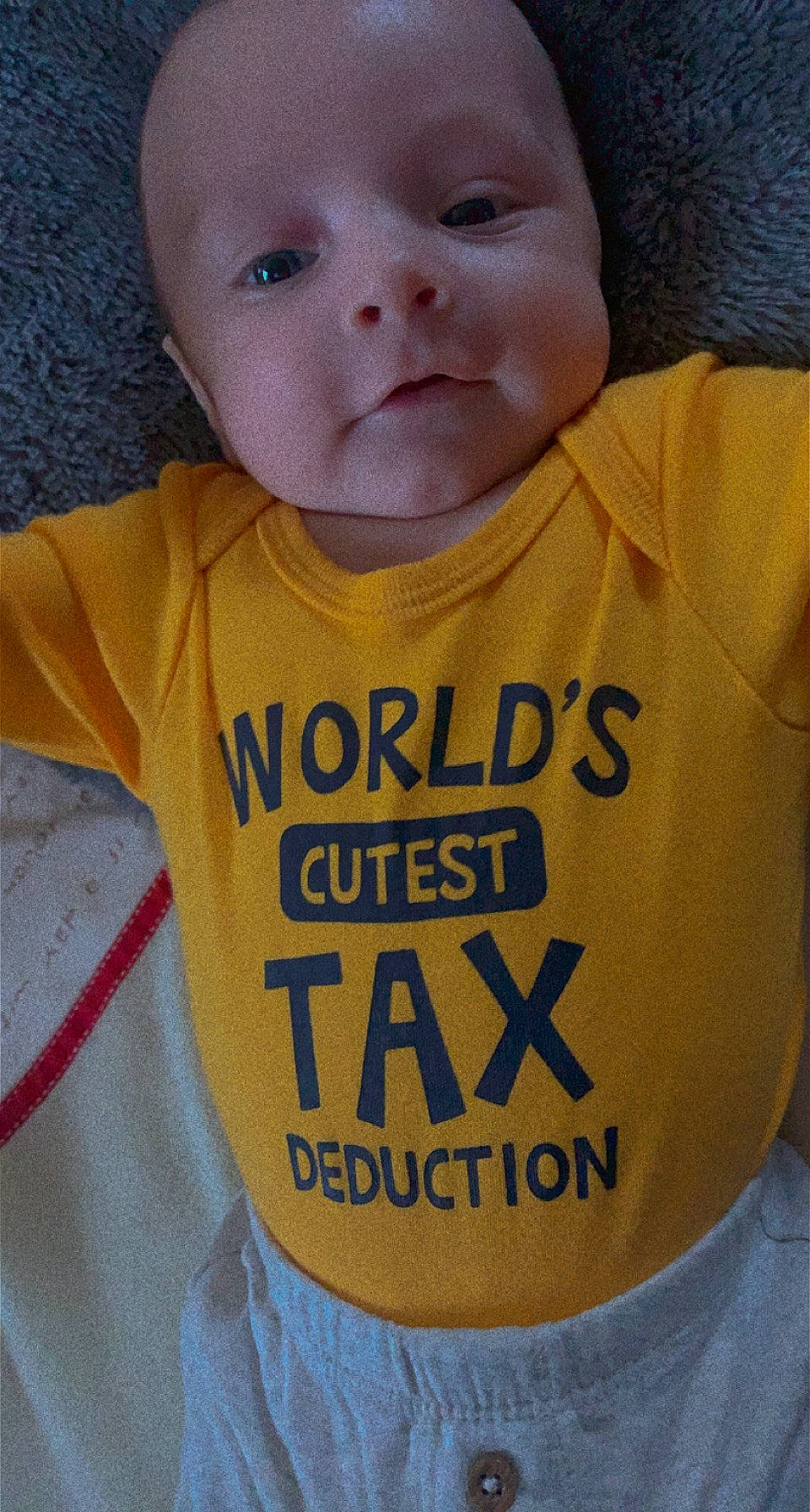 Brysen joined the competition — help win amazing prizes! baby, baby_toddler_clothing, cheek, chin, eyebrow, facial_expression, forehead, gesture, hairstyle, human, lip, mammal, mouth, neck, nose, organ, outerwear, person, sleeve, t_shirt