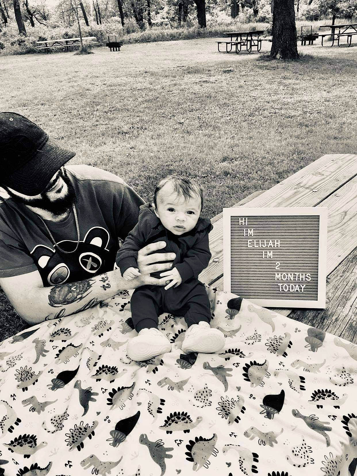 Elijah M Jackson joined the competition — help win amazing prizes! adaptation, art, baseball_cap, black, black_and_white, child, grass, happy, hat, monochrome, monochrome_photography, people_in_nature, person, photograph, plant, recreation, style, sunglasses, toddler, tree