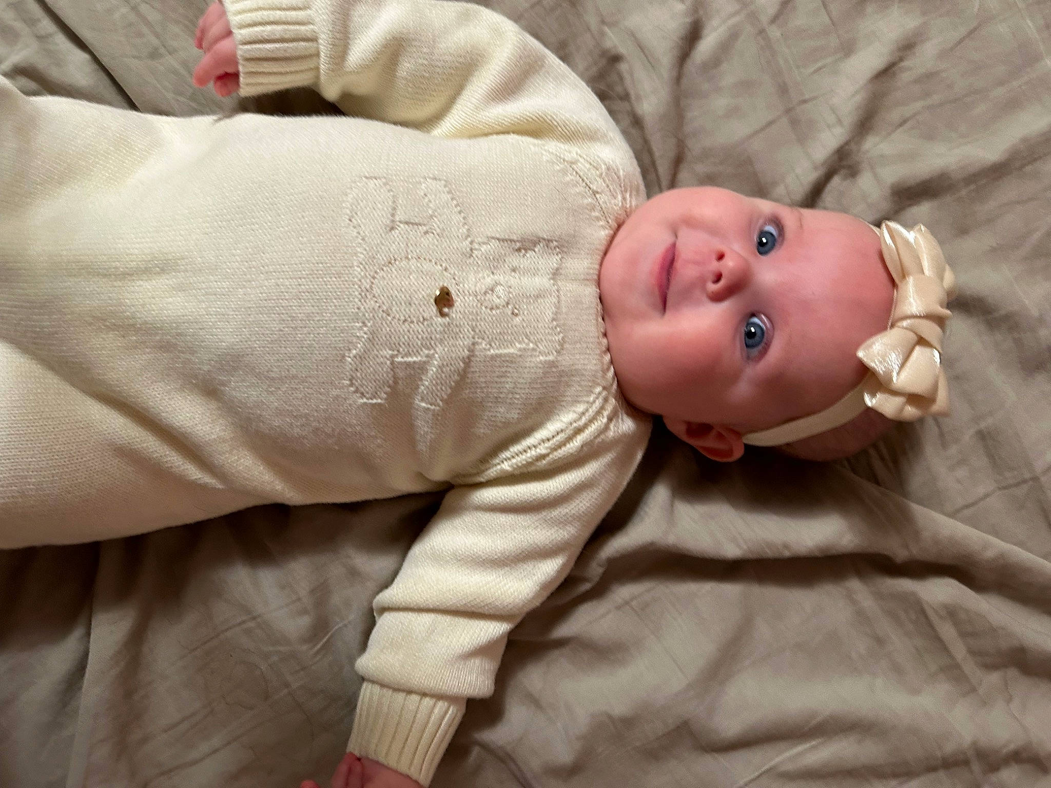 Adalynn is registered to the contest to win money with this photo: arm, baby, baby_products, baby_safety, baby_sleeping, baby_toddler_clothing, cheek, child, comfort, eye, face, human_body, linens, person, portrait_photography, sleep, sleeve, toddler