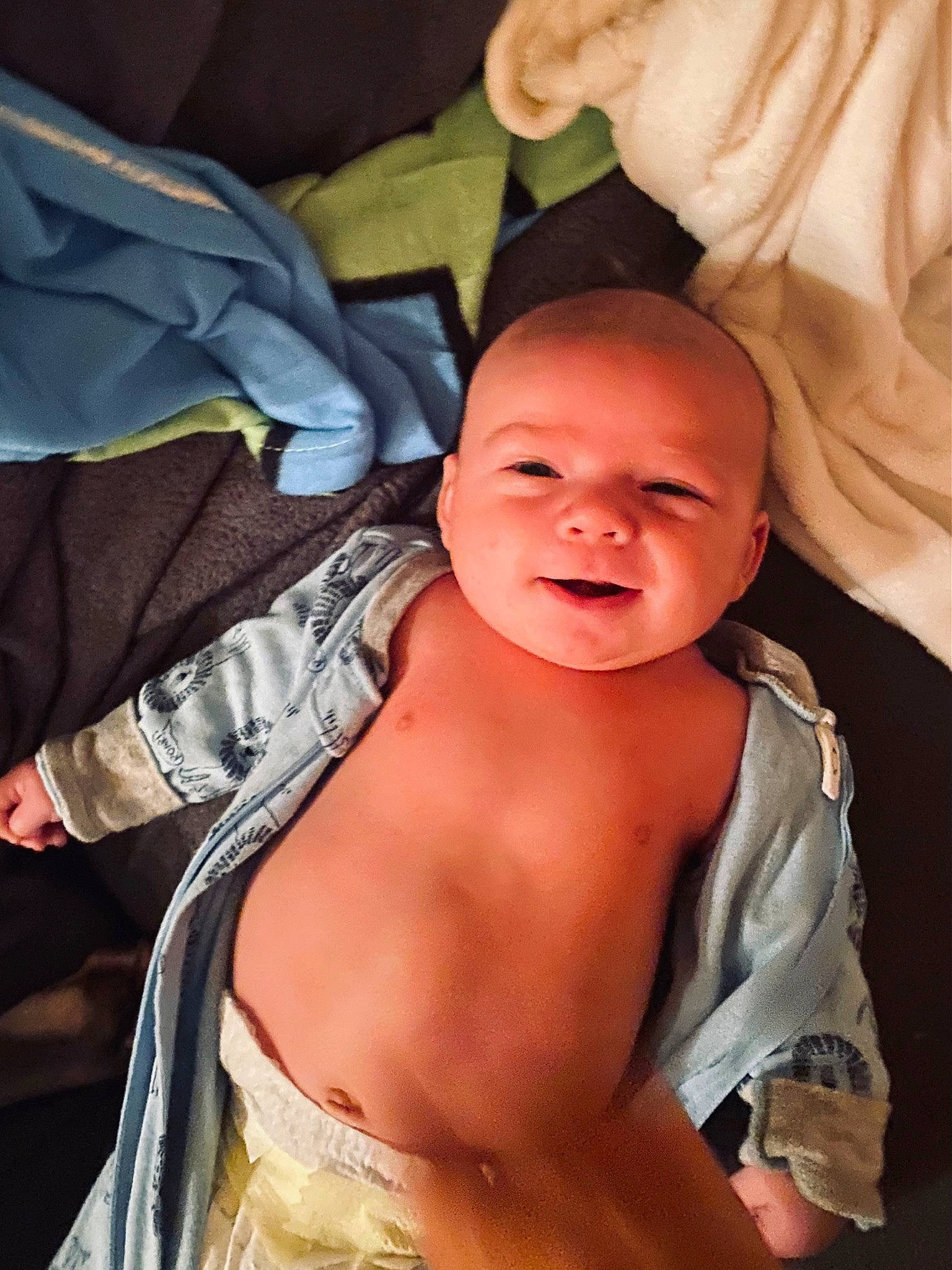 Zaydon joined the competition — help win amazing prizes! abdomen, baby, baby_toddler_clothing, barechested, chest, child, comfort, event, finger, fun, gesture, happy, hat, person, product, sitting, sleeve, smile, thumb, toddler