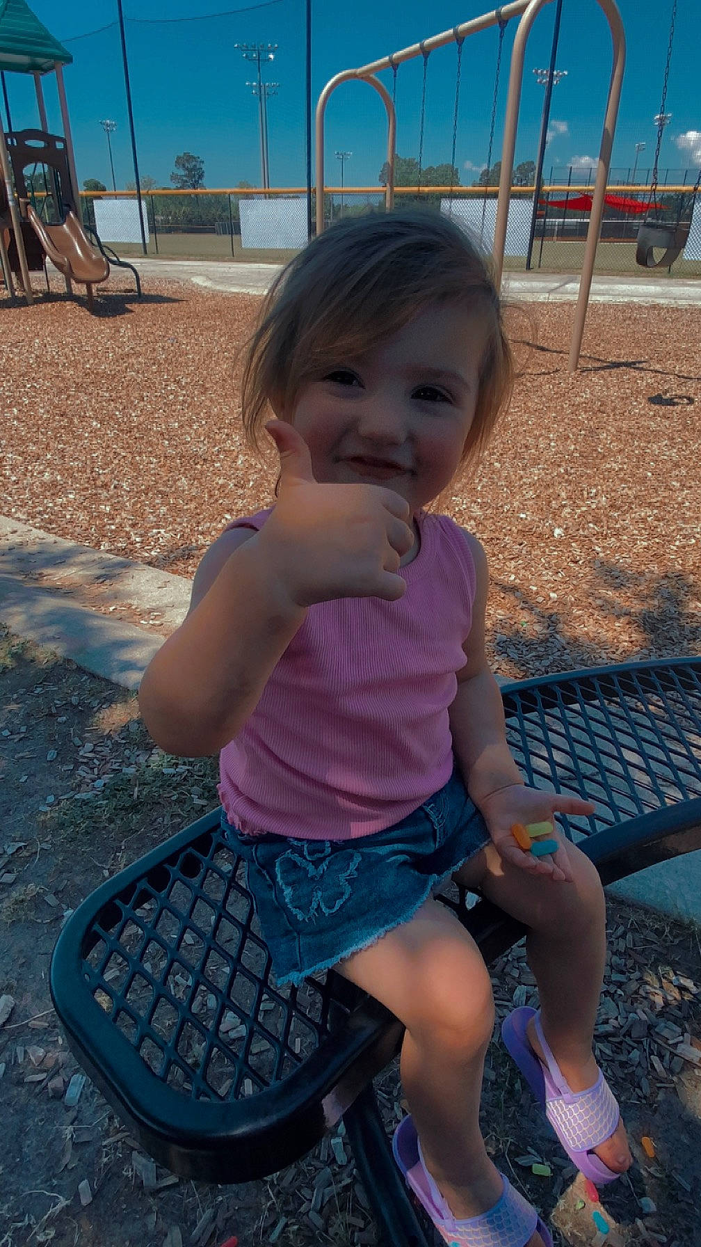 Oaklynn Michelle Mia joined the competition — help win amazing prizes! beauty, black, blue, fun, hair, happy, head, joy, leg, leisure, mammal, mouth, person, photograph, pink, public_space, skin, smile, summer, thigh