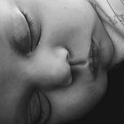 Roseana joined the competition — help win amazing prizes! baby, sleeping, close_up, face, black_and_white, infant, peaceful, soft, eyelashes, cozy, fabric, portrait, newborn, quiet, calm, skin, cute, serene, child, resting