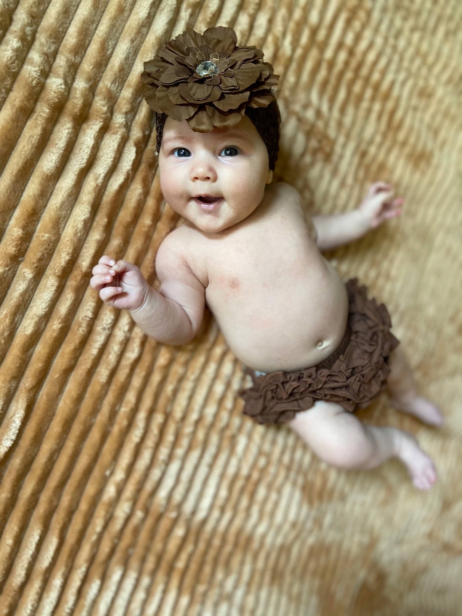 Adelyn joined the competition — help win amazing prizes! arm, art, baby, cheek, chest, doll, eyelash, fashion_accessory, fawn, fictional_character, head, headpiece, headwear, jewellery, ornament, person, sitting, thumb, toy, trunk