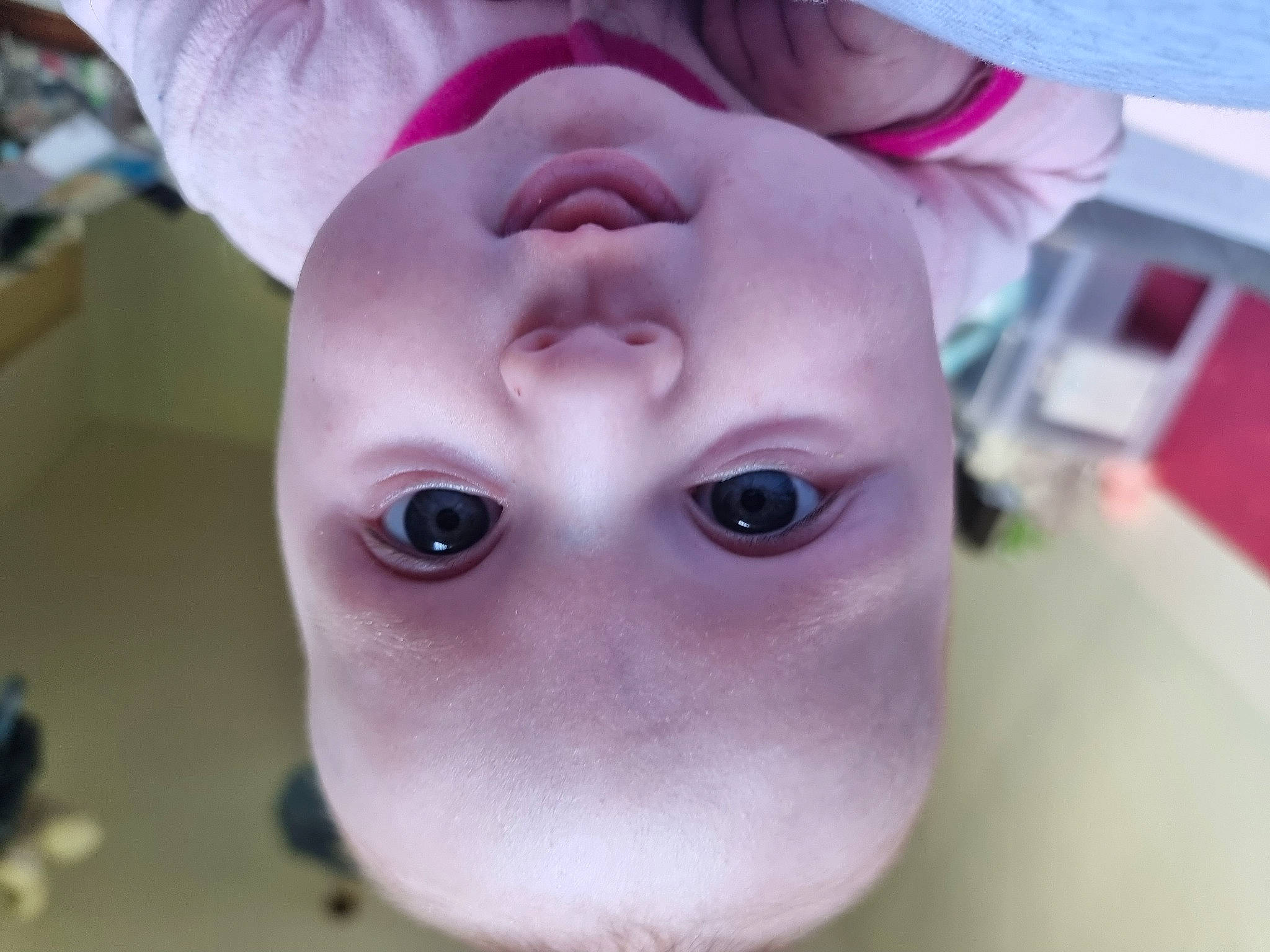 Stella participe au concours pour gagner de l'argent avec cette photo : cheek, chin, ear, eye, eyebrow, eyelash, forehead, hairstyle, happy, headgear, iris, jaw, lip, mouth, neck, nose, person, pink, purple, skin