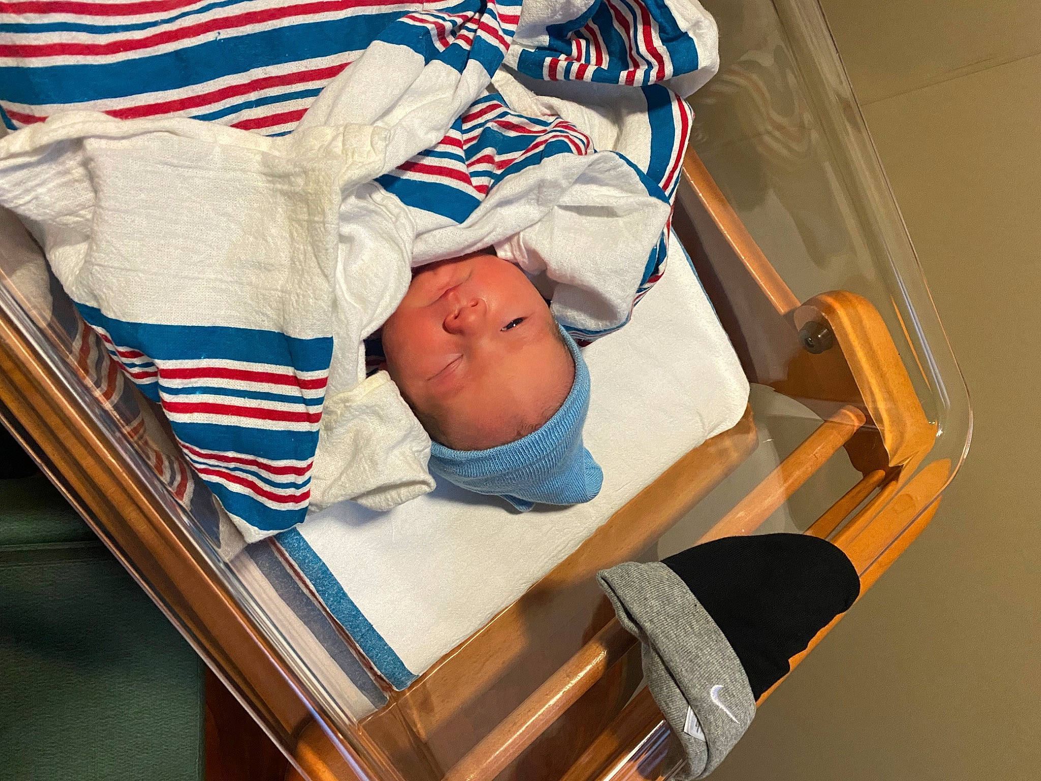 Kolsyn joined the competition — help win amazing prizes! baby, baby_products, baby_safety, baby_sleeping, baby_toddler_clothing, child, collar, comfort, hat, hospital_bed, linens, nap, person, rectangle, room, sleep, t_shirt, toddler, wood