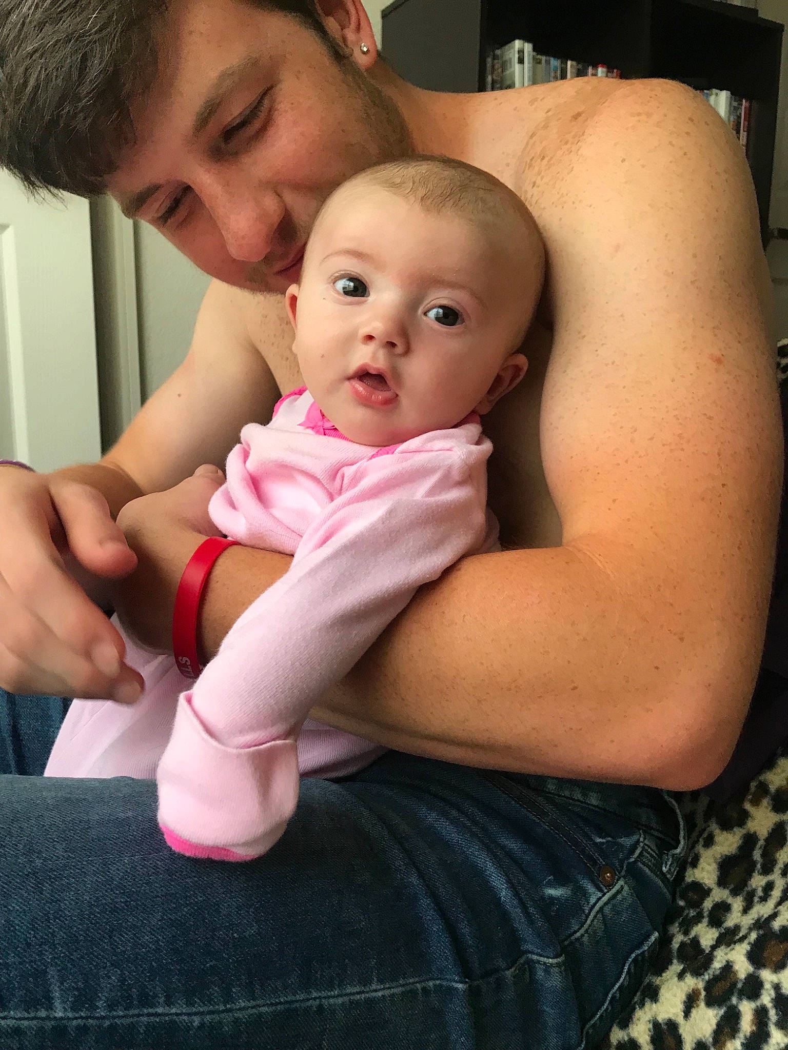 Avalie is registered to the contest to win money with this photo: abdomen, arm, baby, cheek, child, daughter, finger, foot, hand, joint, leg, mouth, muscle, nail, person, pink, skin, sole, thumb, toddler