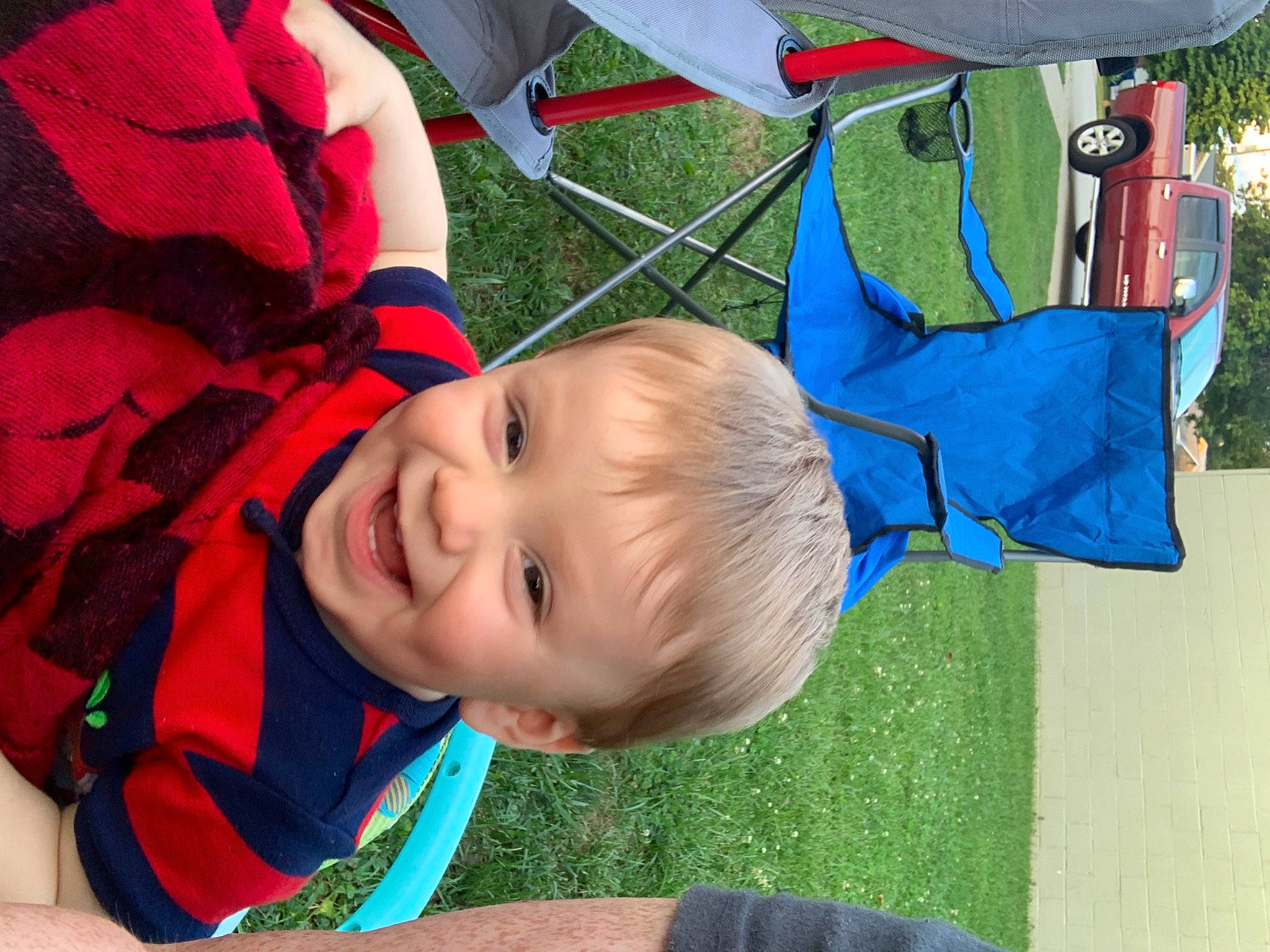 Bradyn is registered to the contest to win money with this photo: baby, child, leaf, person, play, toddler