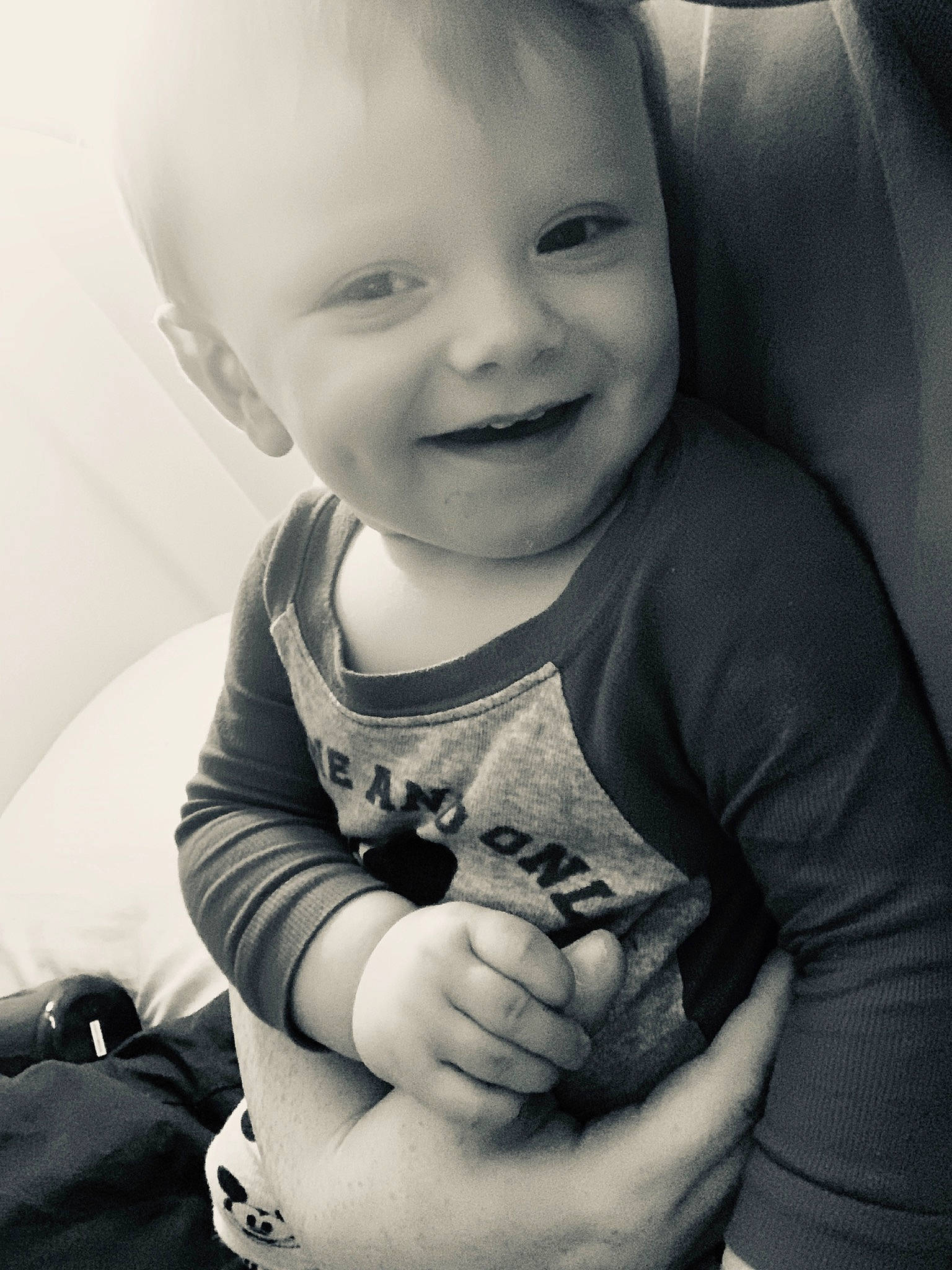 Bradyn joined the competition — help win amazing prizes! arm, baby, black, black_and_white, cheek, child, cool, eye, face, facial_expression, head, joy, lip, monochrome, nose, person, photograph, skin, smile, snapshot