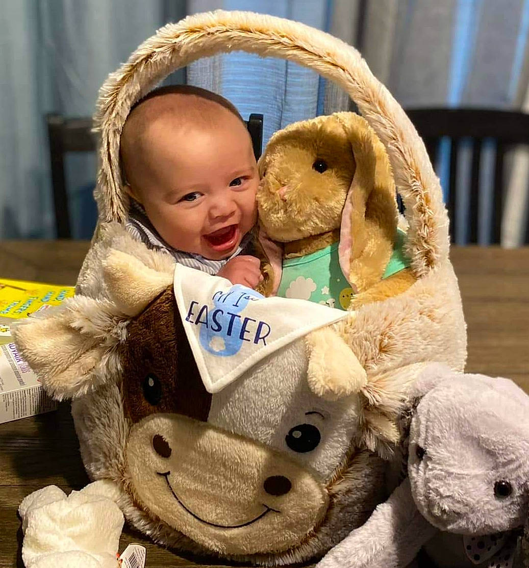 Waylon is registered to the contest to win money with this photo: baby, baby_products, baby_toddler_clothing, baby_toys, child, doll, eye, fawn, fun, fur, happy, head, person, plush, sitting, skin, smile, stuffed_toy, toddler, toy