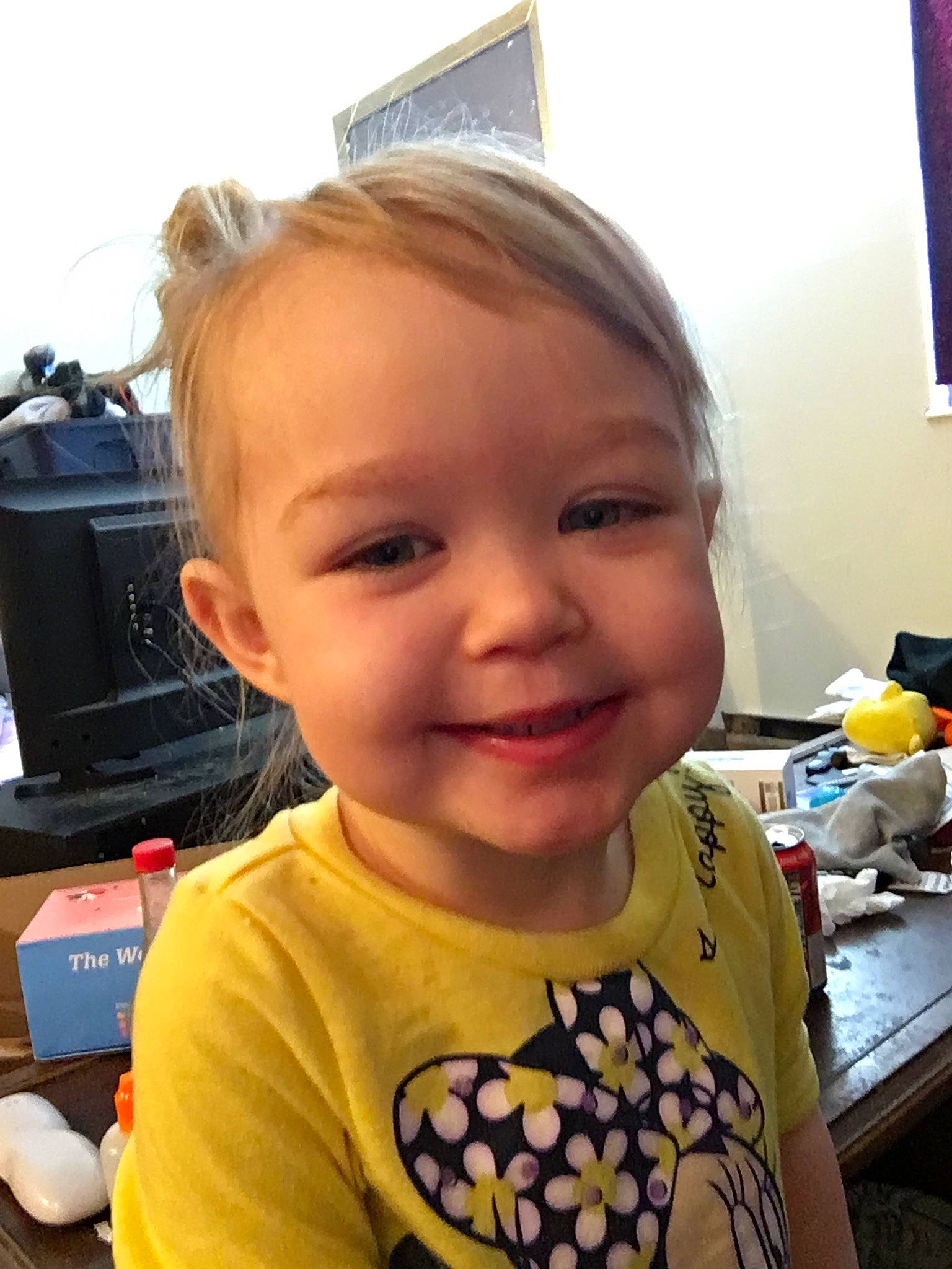 Orianna joined the competition — help win amazing prizes! baby, cheek, child, chin, cool, ear, eyebrow, face, facial_expression, forehead, hair, hairstyle, head, joy, nose, person, selfie, skin, smile, toddler