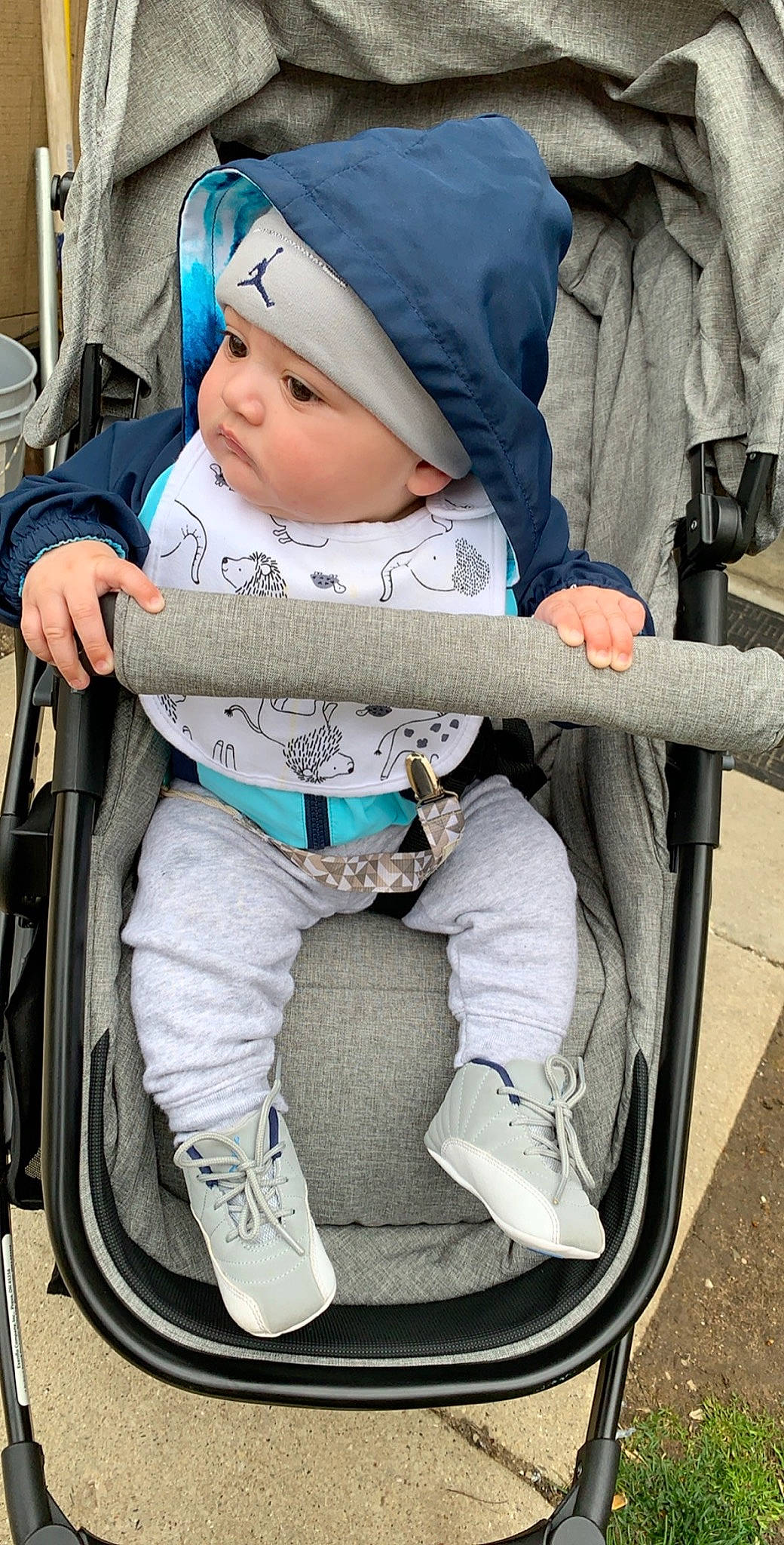 Octaviano joined the competition — help win amazing prizes! auto_part, baby, baby_carriage, baby_products, car_seat, child, headwear, person, product, toddler