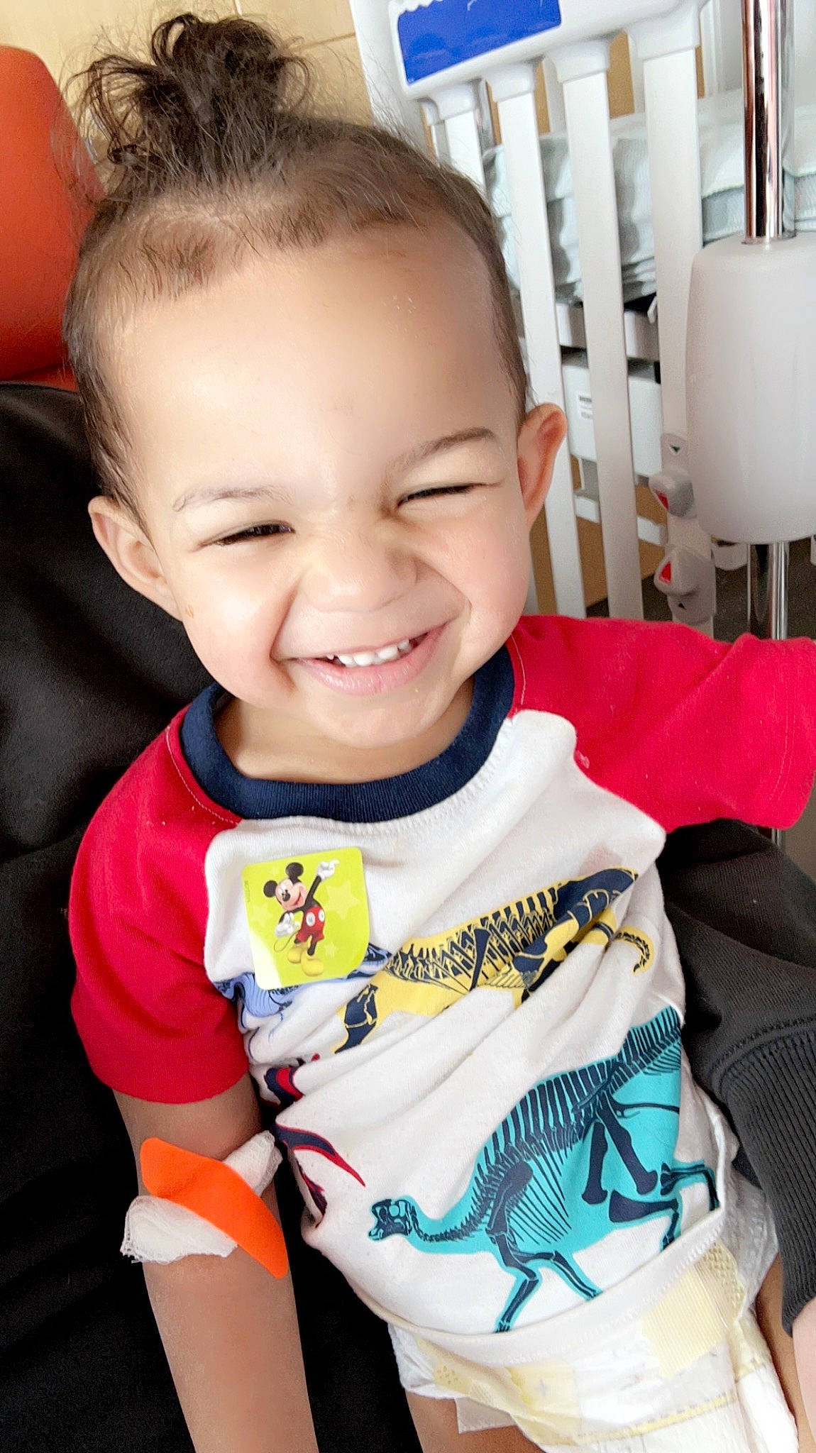 Makai joined the competition — help win amazing prizes! arm, baby_toddler_clothing, cheek, child, cool, eyebrow, eyelash, happy, head, iris, joy, mouth, neck, nose, person, product, skin, sleeve, smile, t_shirt