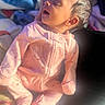 Kaylyn joined the competition — help win amazing prizes! baby, infant, sleeping, pink_clothing, heart_pattern, blanket, soft_light, cozy, cute, newborn, child, portrait, indoors, resting, peaceful, small_hands, small_feet, closeup, adorable, warm