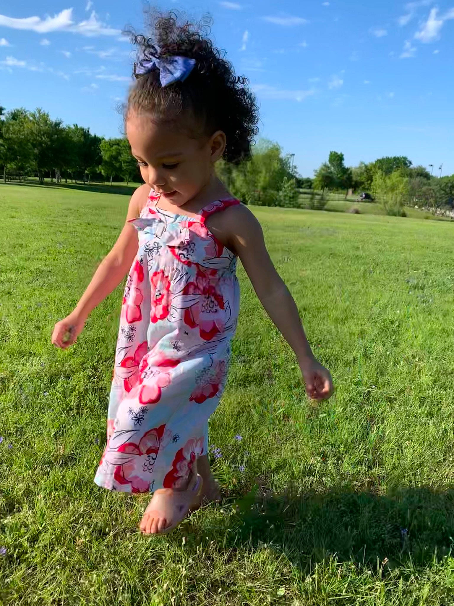 Natalya joined the competition — help win amazing prizes! barefoot, child, dress, finger, fun, grass, grass_family, grassland, hand, happy, lawn, meadow, natural_environment, people_in_nature, person, plant, play, spring, summer, toddler