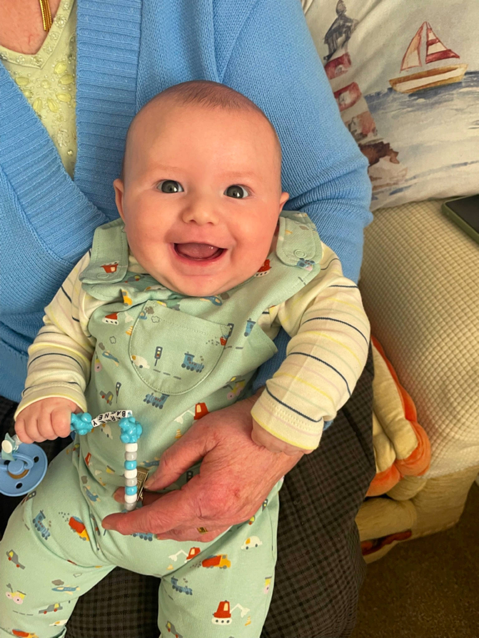 Barney George joined the competition — help win amazing prizes! baby, baby_products, baby_safety, baby_toddler_clothing, cheek, child, chin, comfort, eye, happy, head, joy, linens, mouth, nose, person, room, skin, sleeve, smile