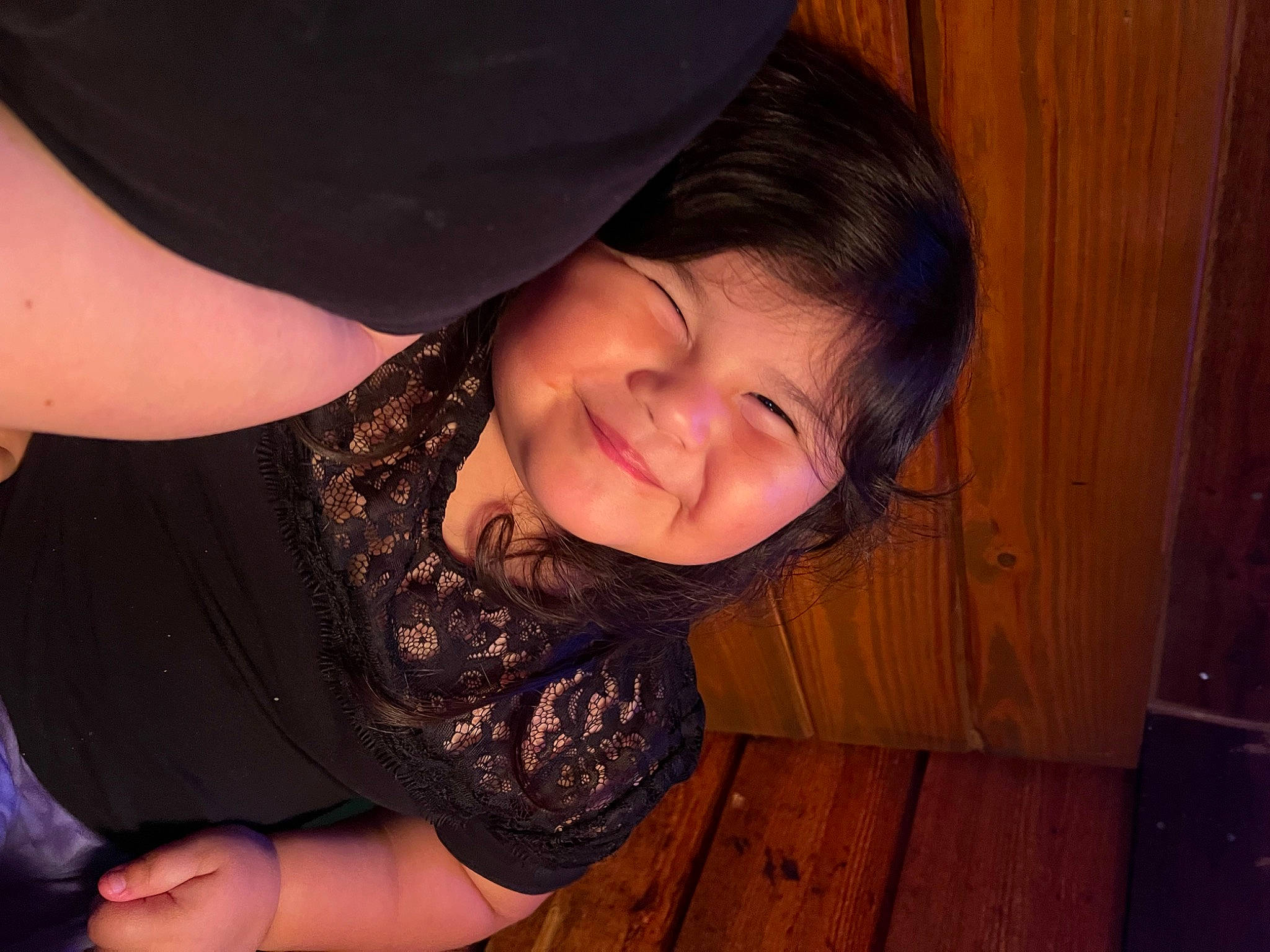 Arabella joined the competition — help win amazing prizes! arm, bangs, black_hair, cheek, cool, elbow, eyebrow, finger, flash_photography, fun, happy, human_body, joy, long_hair, mouth, neck, nose, person, skin, sleeve