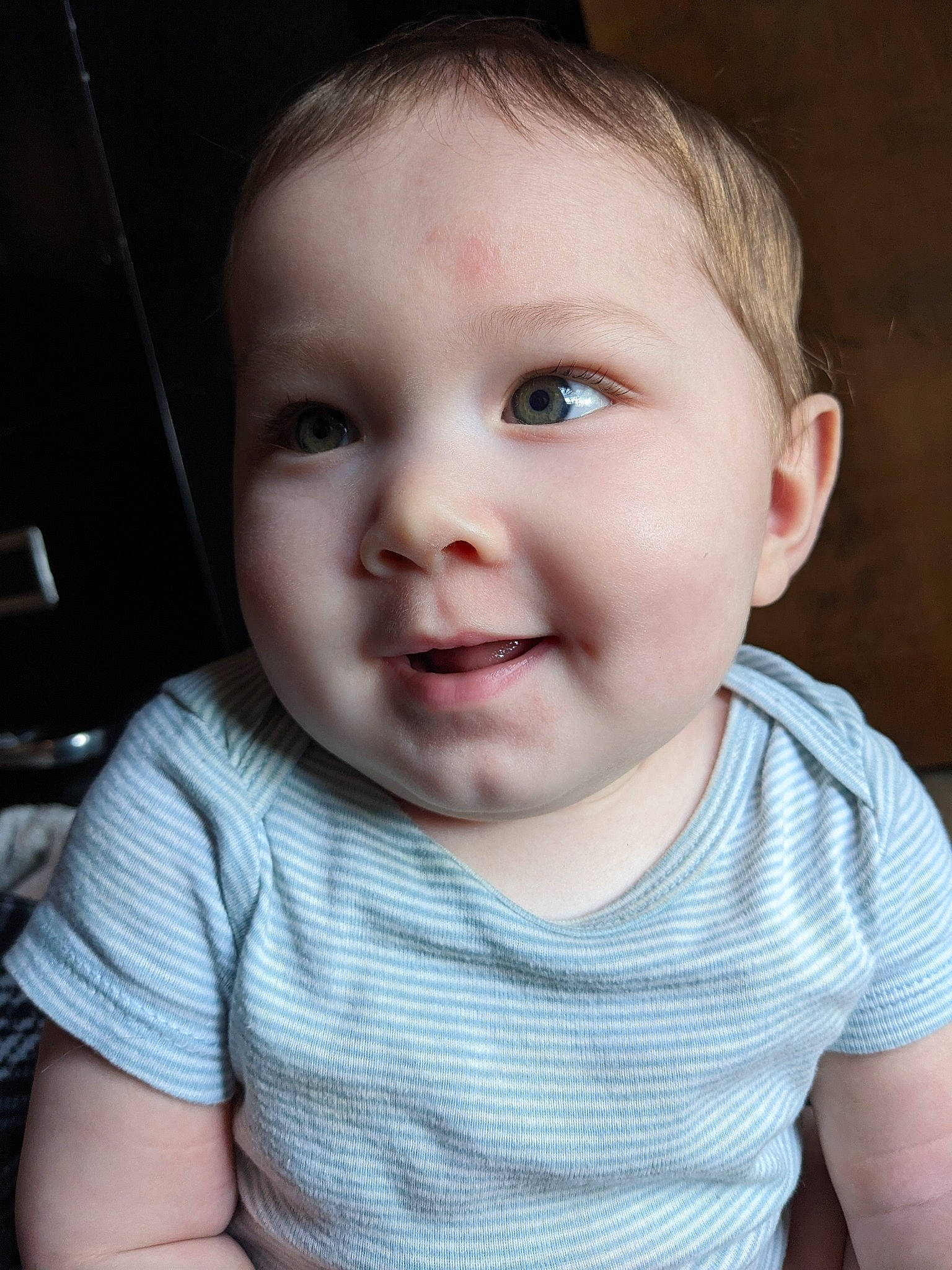 Archer joined the competition — help win amazing prizes! baby, baby_toddler_clothing, cheek, child, chin, clothing, ear, eyebrow, eyelash, flash_photography, happy, iris, joy, lip, mouth, nose, person, skin, sleeve, smile