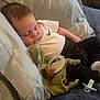 Marvin-John is registered to the contest to win money with this photo: baby, sleeping, pillow, blanket, plush_toy, pacifier, infant, clothing, toddler, rest, cozy, indoor, child, soft, cute, peaceful, naptime, comfort, person, bedroom