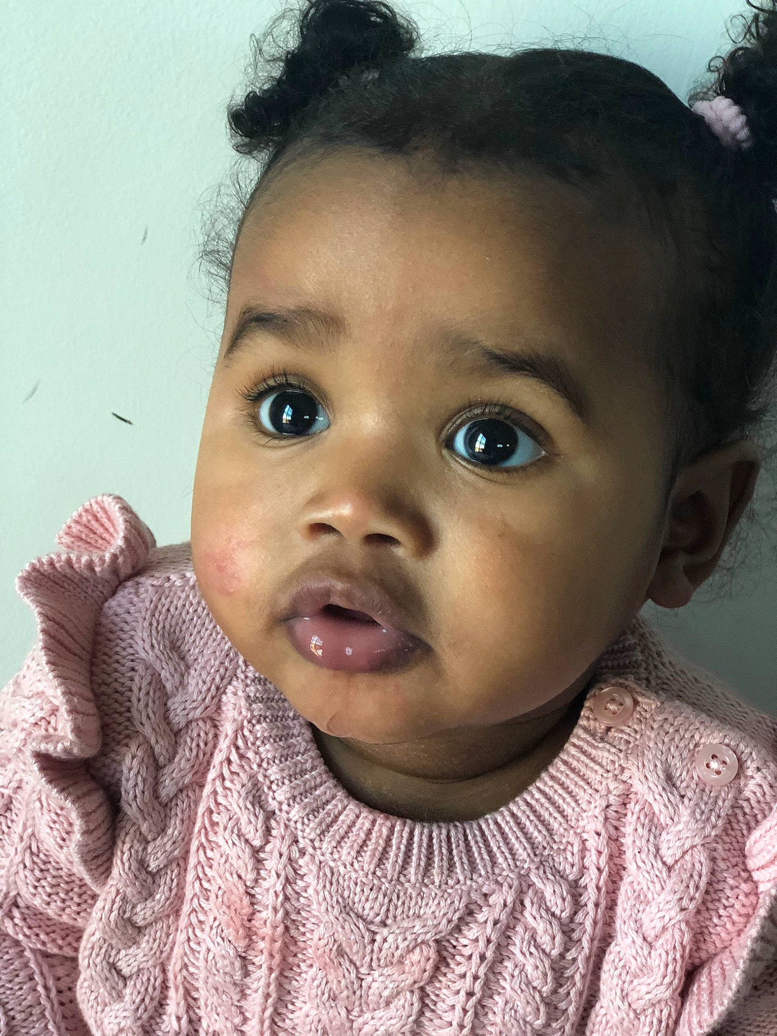 Aria Jade joined the competition — help win amazing prizes! beauty, black_hair, cheek, child, chin, close_up, eye, eyebrow, face, forehead, hair, head, human, lip, mouth, neck, nose, person, skin, smile