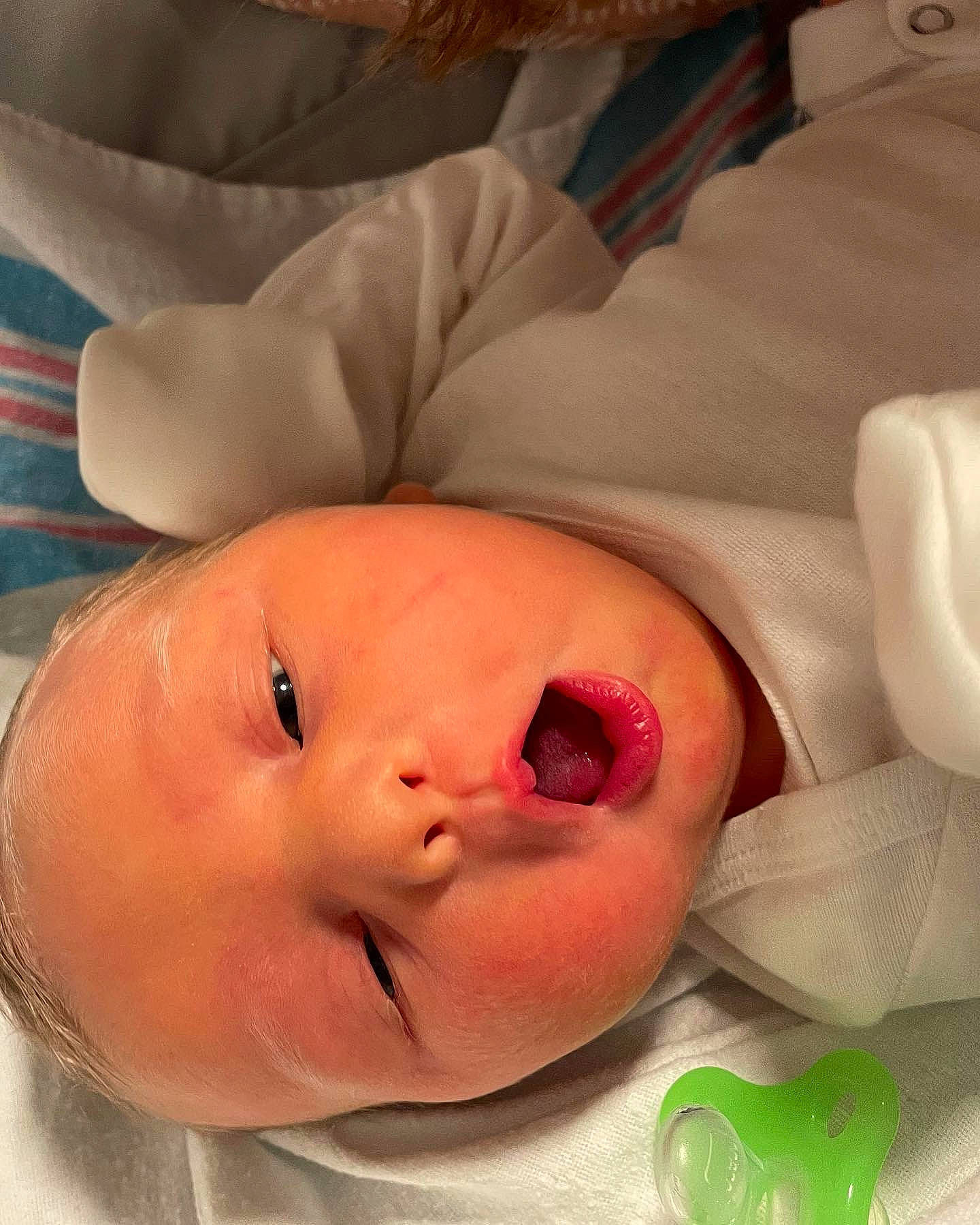 Amelia is registered to the contest to win money with this photo: abdomen, arm, baby, baby_sleeping, cheek, chest, comfort, eye, eyebrow, eyelash, forehead, human_body, linens, lip, mouth, neck, nose, person, skin, toy