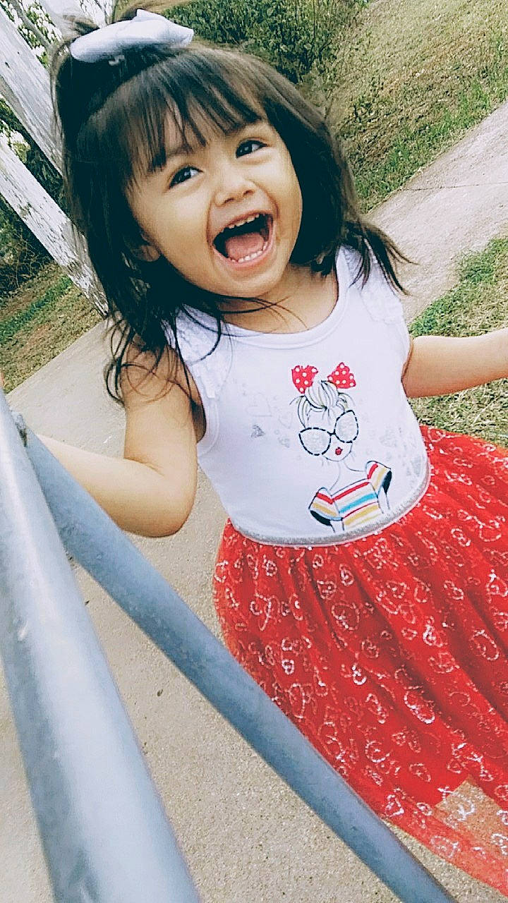 Rosaline is registered to the contest to win money with this photo: beauty, child, child_model, cool, eye, face, facial_expression, fun, happy, laugh, lip, mouth, nose, person, pink, play, skin, smile, summer, t_shirt